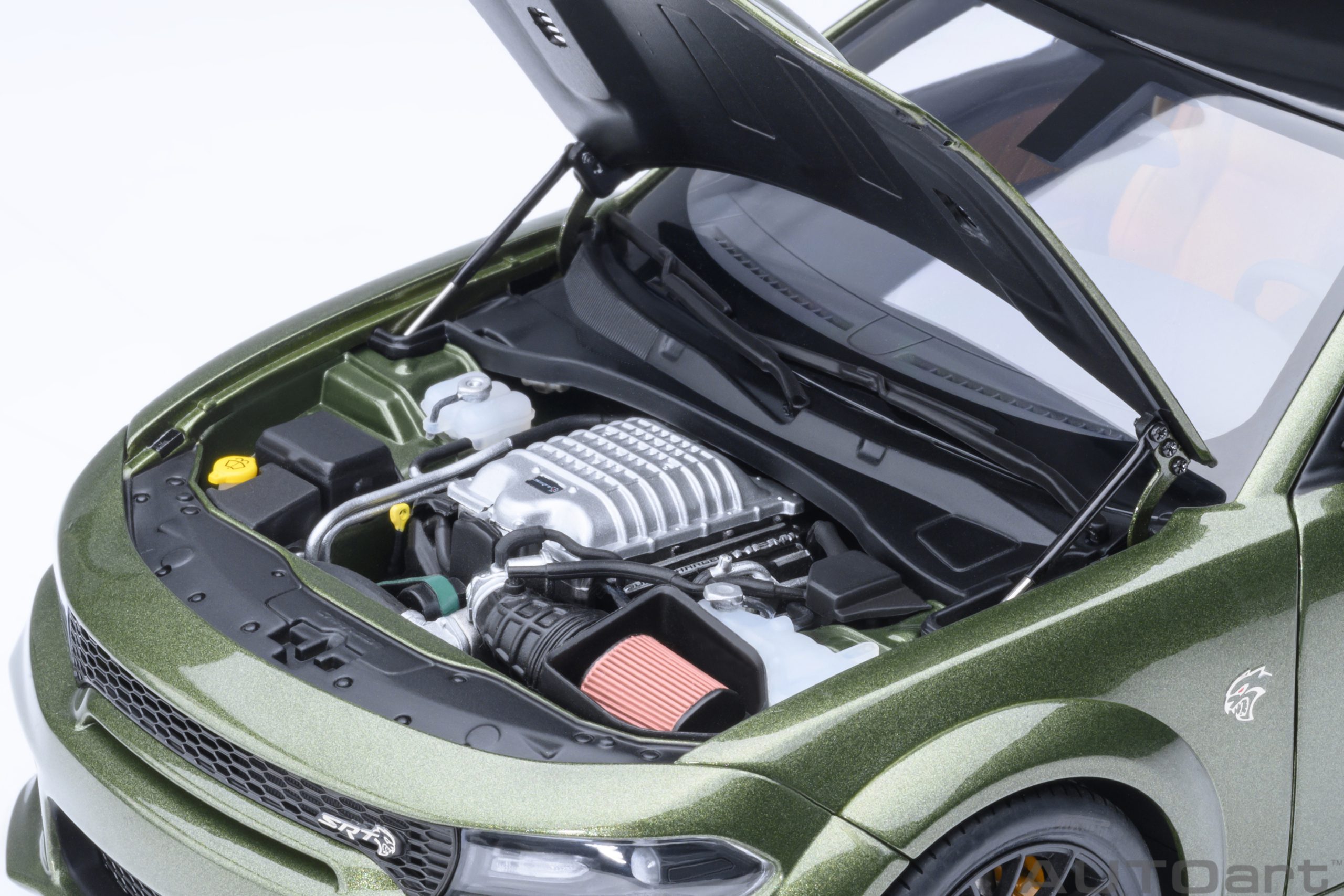 AUTOart Dodge Charger SRT Hellcat Redeye Jailbreak 1:18 - F8 Green - Image 11