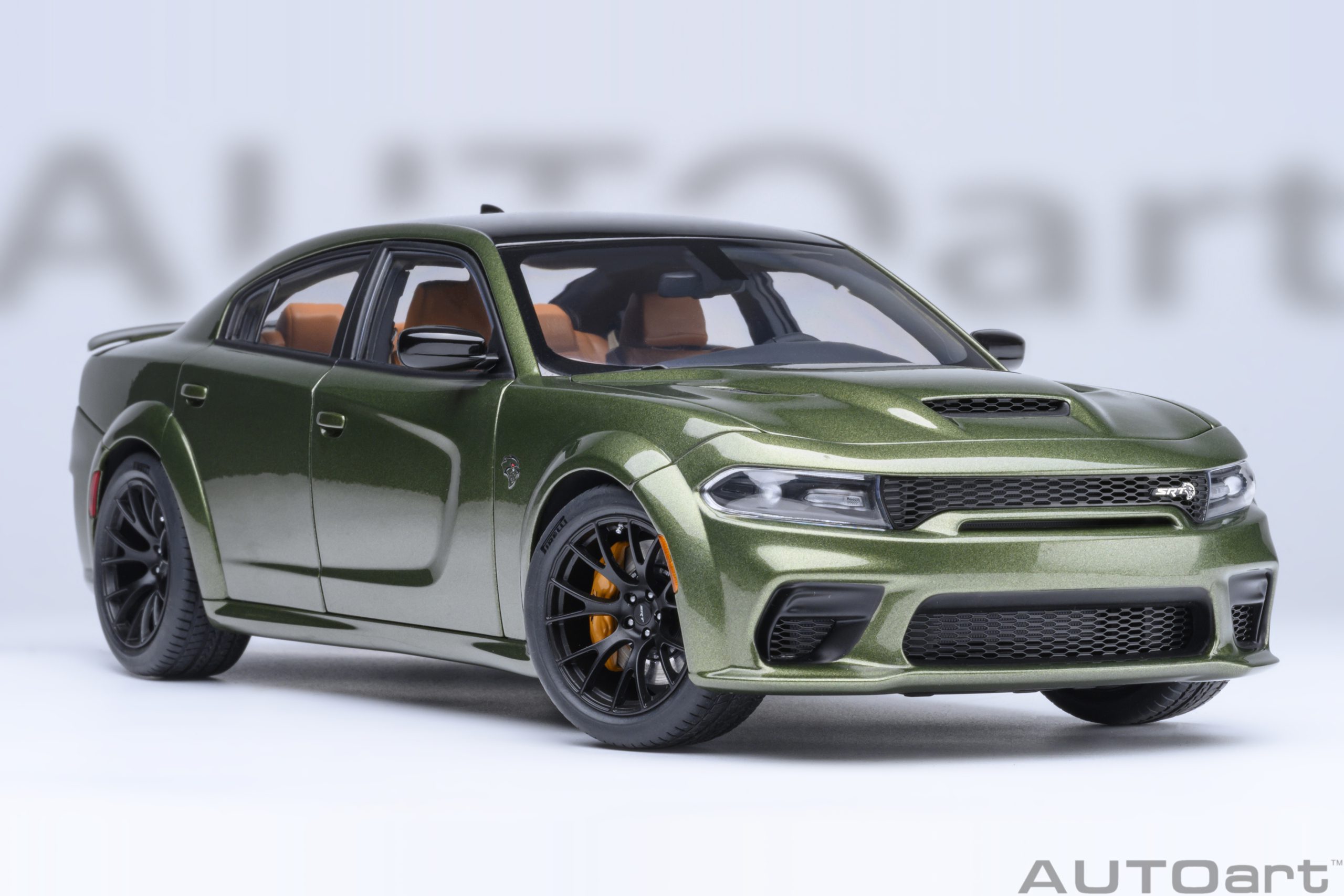 AUTOart Dodge Charger SRT Hellcat Redeye Jailbreak 1:18 - F8 Green - Image 17