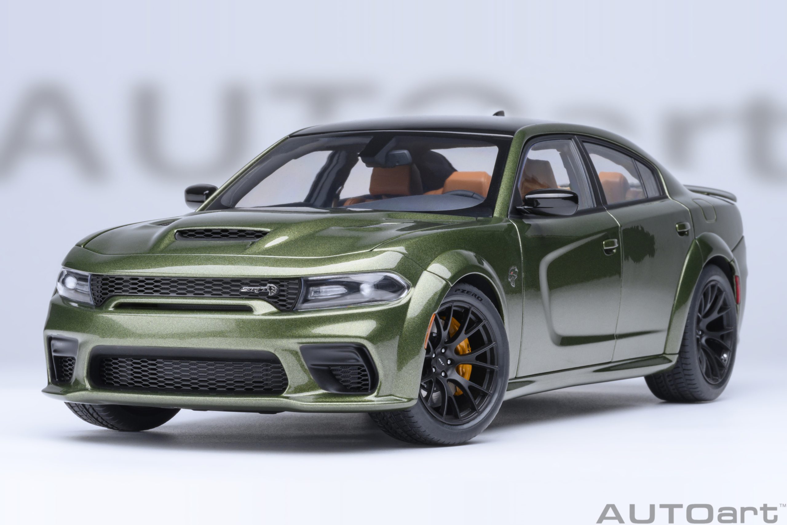 AUTOart Dodge Charger SRT Hellcat Redeye Jailbreak 1:18 - F8 Green - Image 18