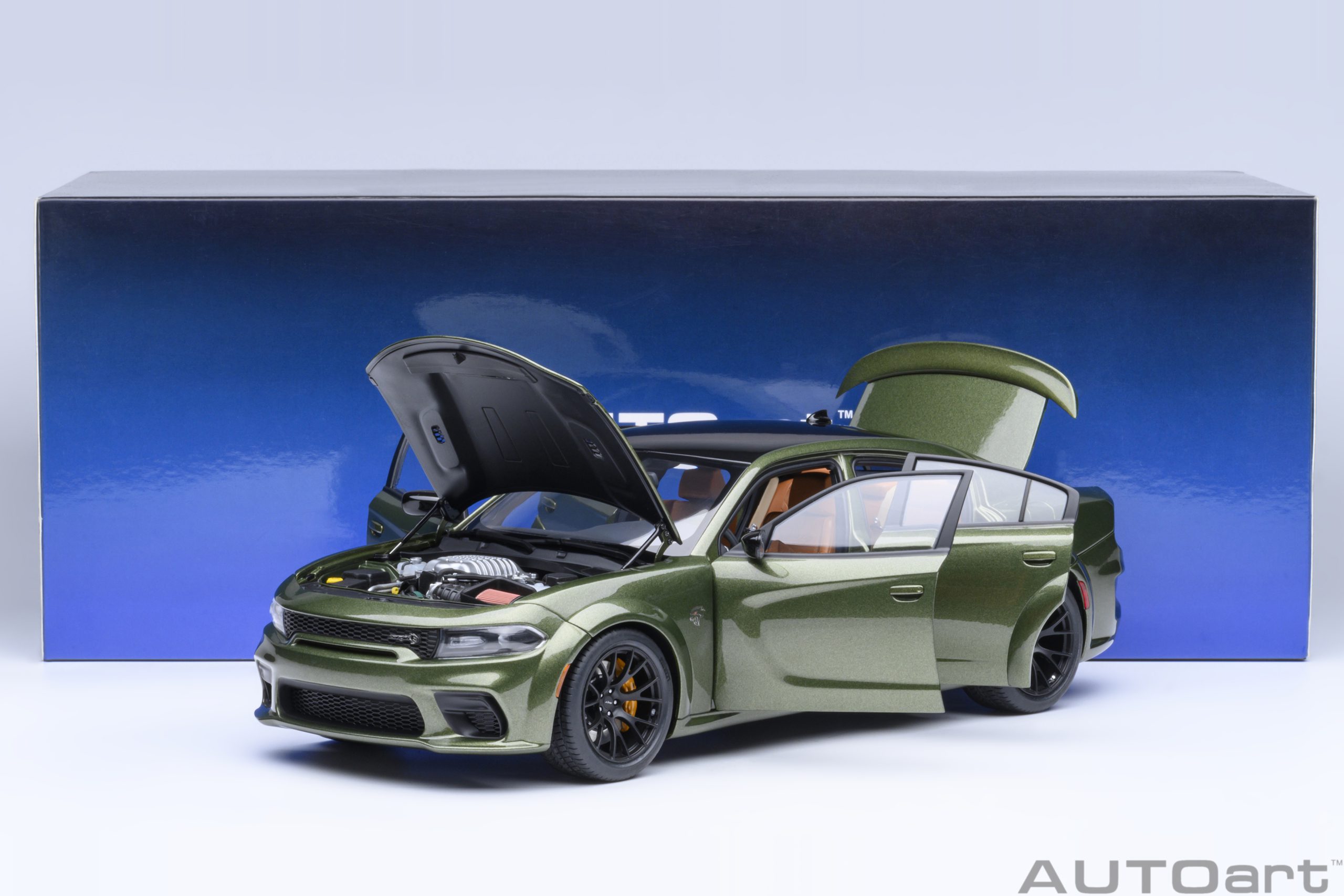 AUTOart Dodge Charger SRT Hellcat Redeye Jailbreak 1:18 - F8 Green - Image 21