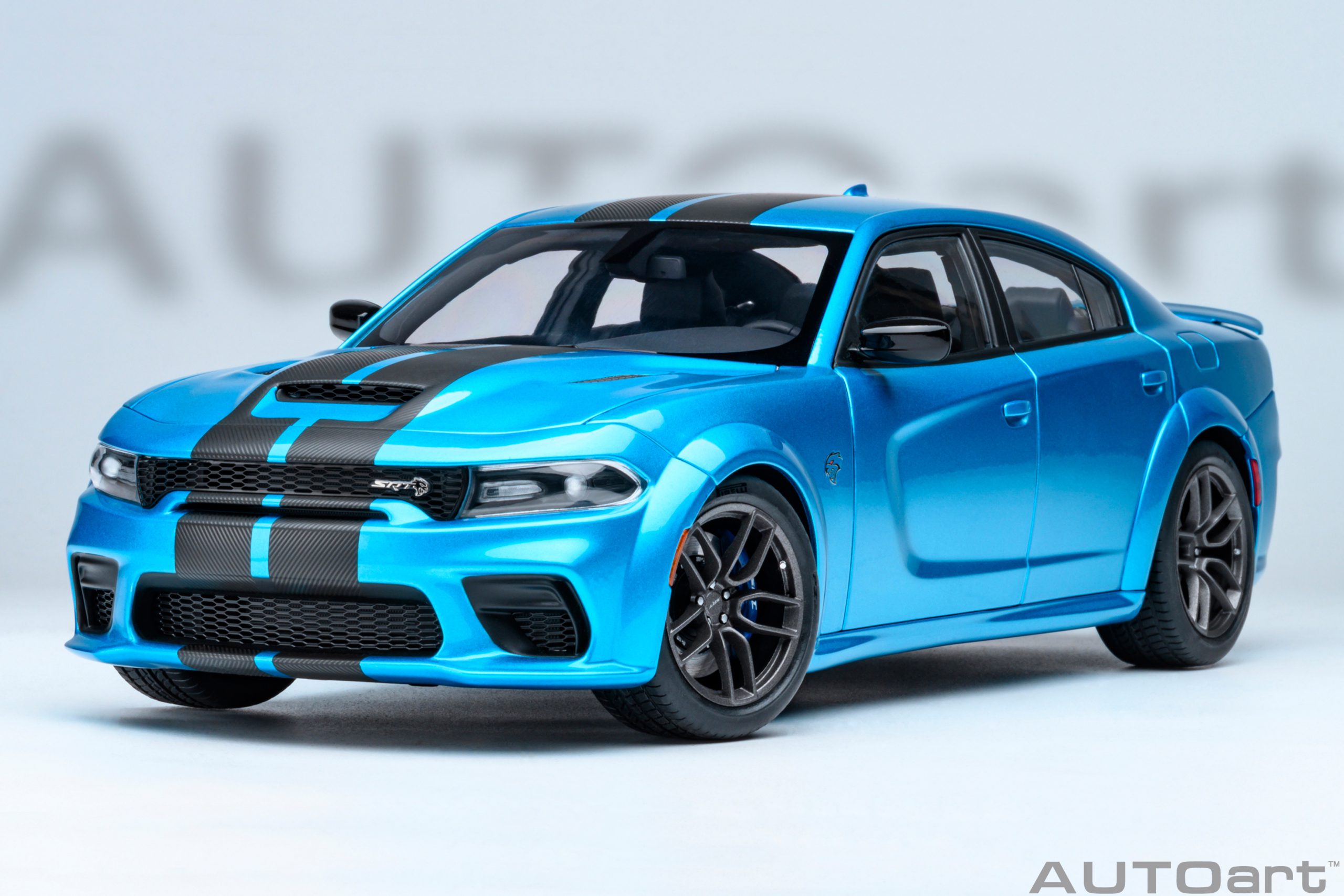 AUTOart Dodge Charger SRT Hellcat Redeye Jailbreak 1:18 - B5 Blue - Image 17