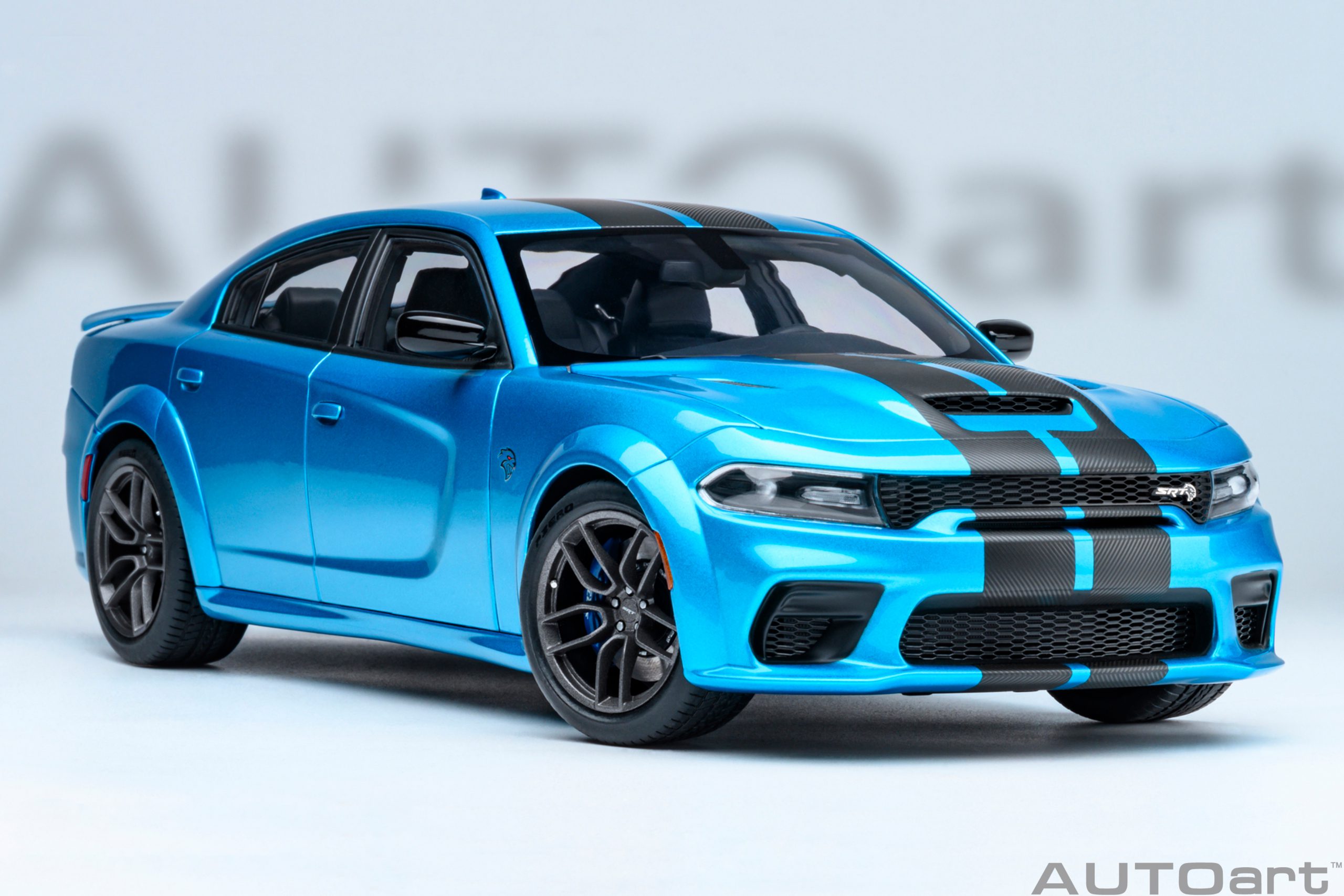 AUTOart Dodge Charger SRT Hellcat Redeye Jailbreak 1:18 - B5 Blue - Image 18