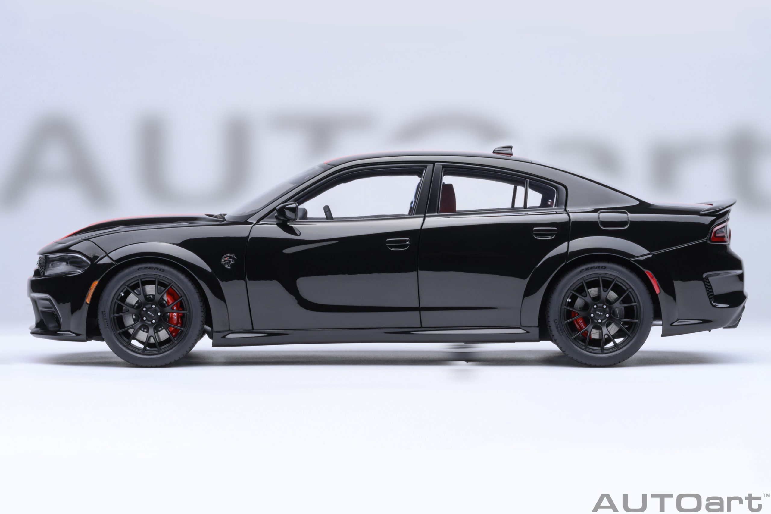 AUTOart Dodge Charger SRT Hellcat Redeye Jailbreak 1:18 - Pitch Black - Image 3