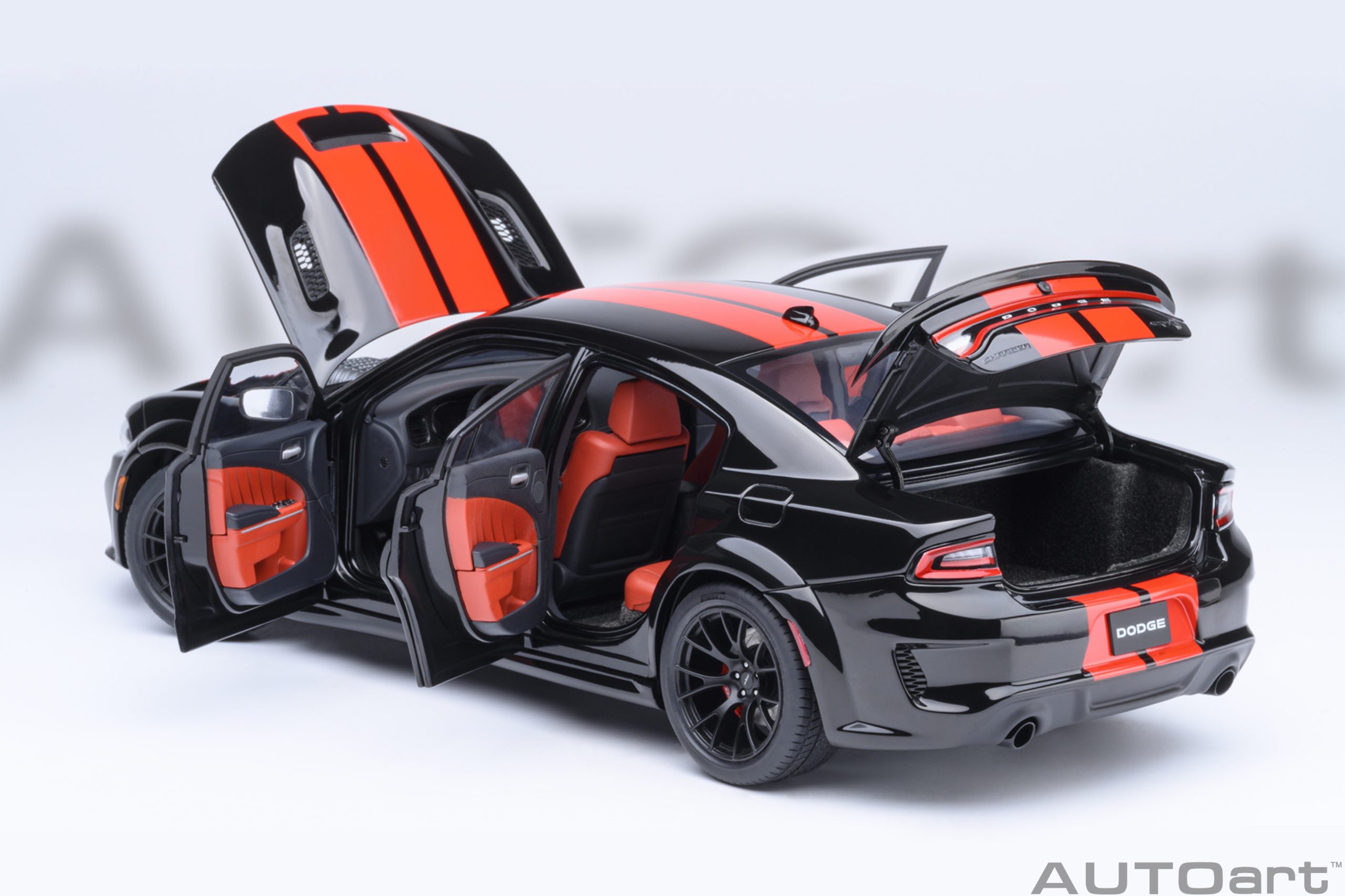 AUTOart Dodge Charger SRT Hellcat Redeye Jailbreak 1:18 - Pitch Black - Image 16