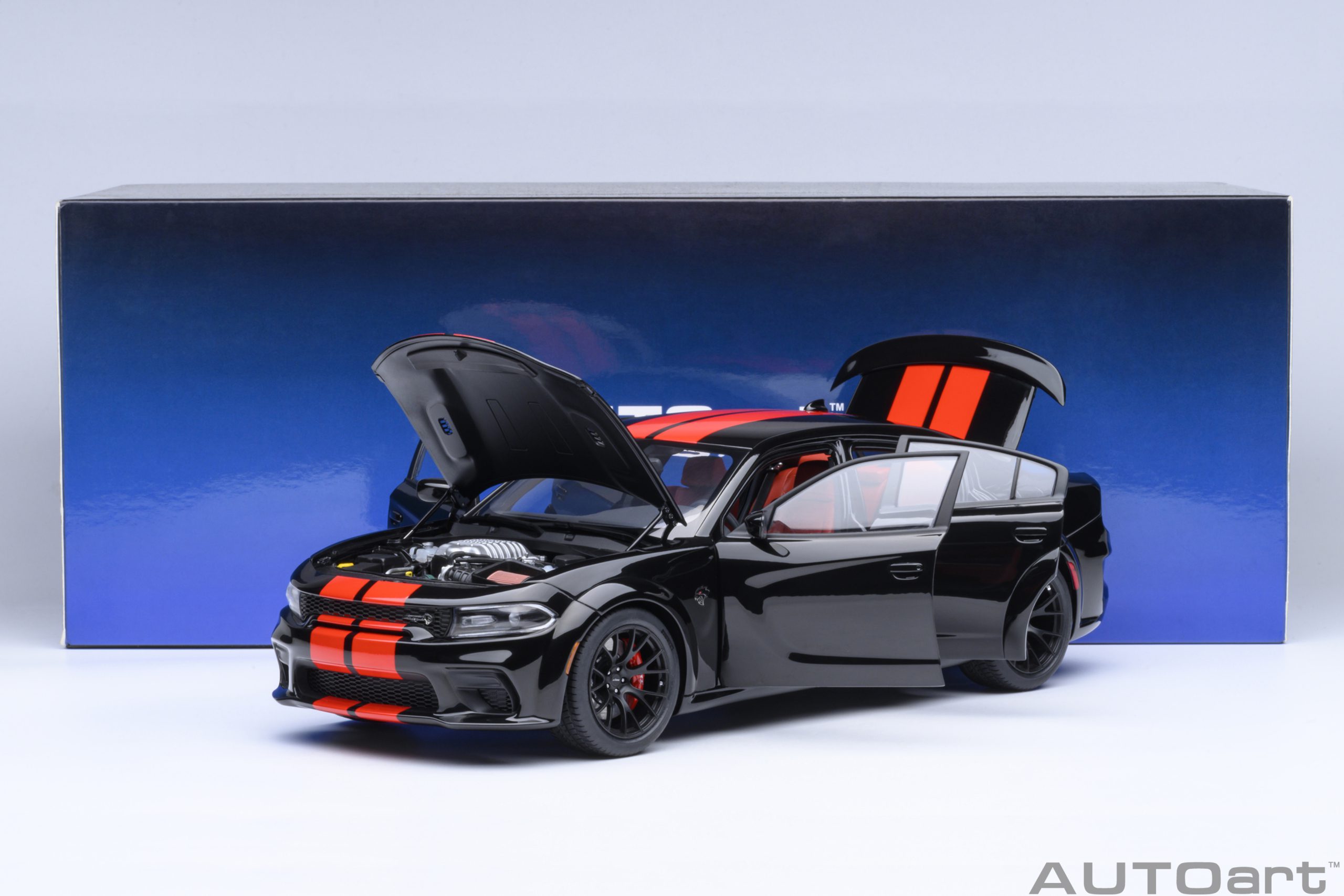 AUTOart Dodge Charger SRT Hellcat Redeye Jailbreak 1:18 - Pitch Black - Image 21