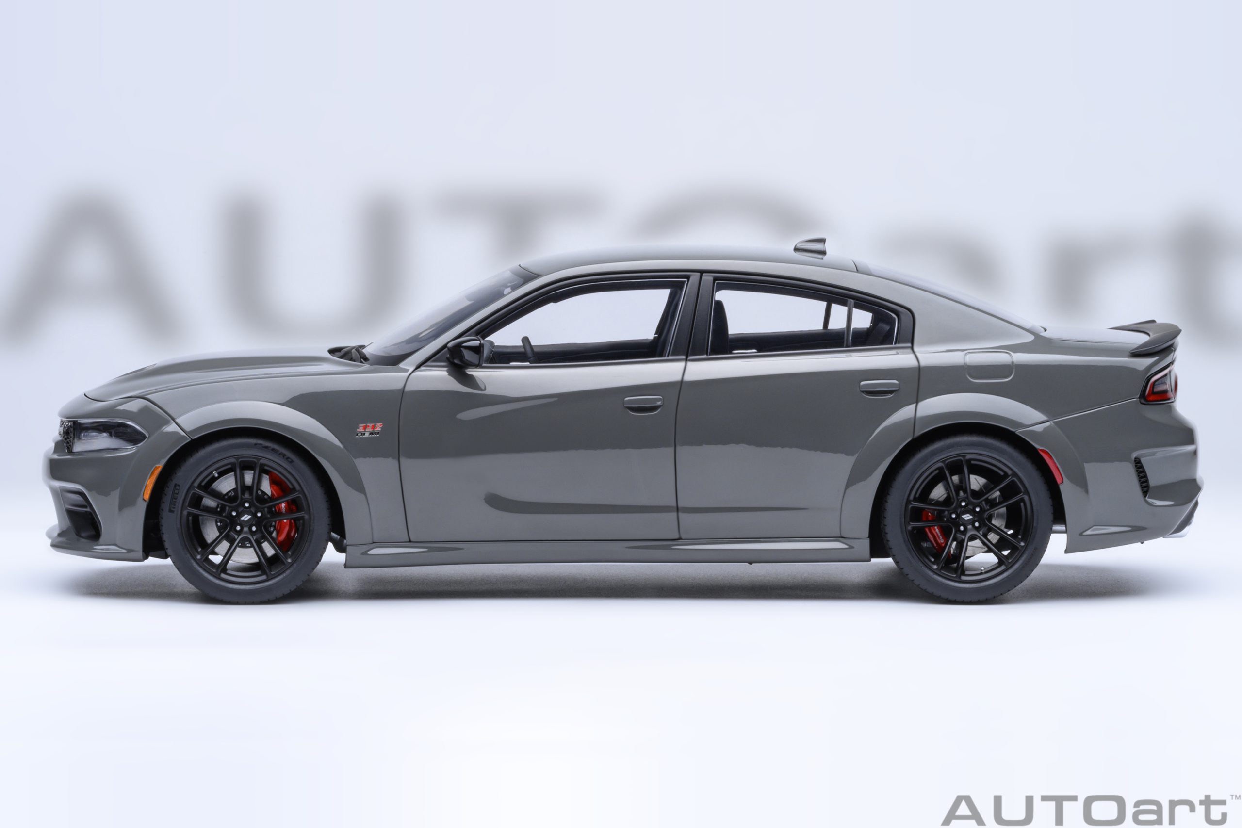 AUTOart Dodge Charger Scat Pack Widebody 1:18 - Destroyer Grey - Image 3