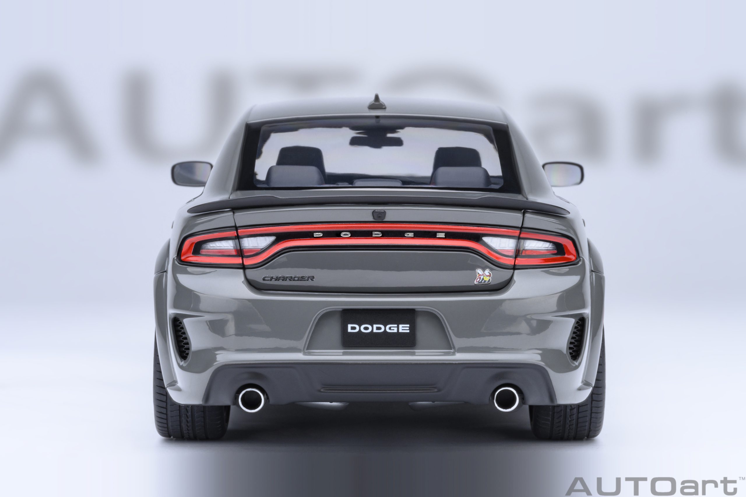 AUTOart Dodge Charger Scat Pack Widebody 1:18 - Destroyer Grey - Image 6