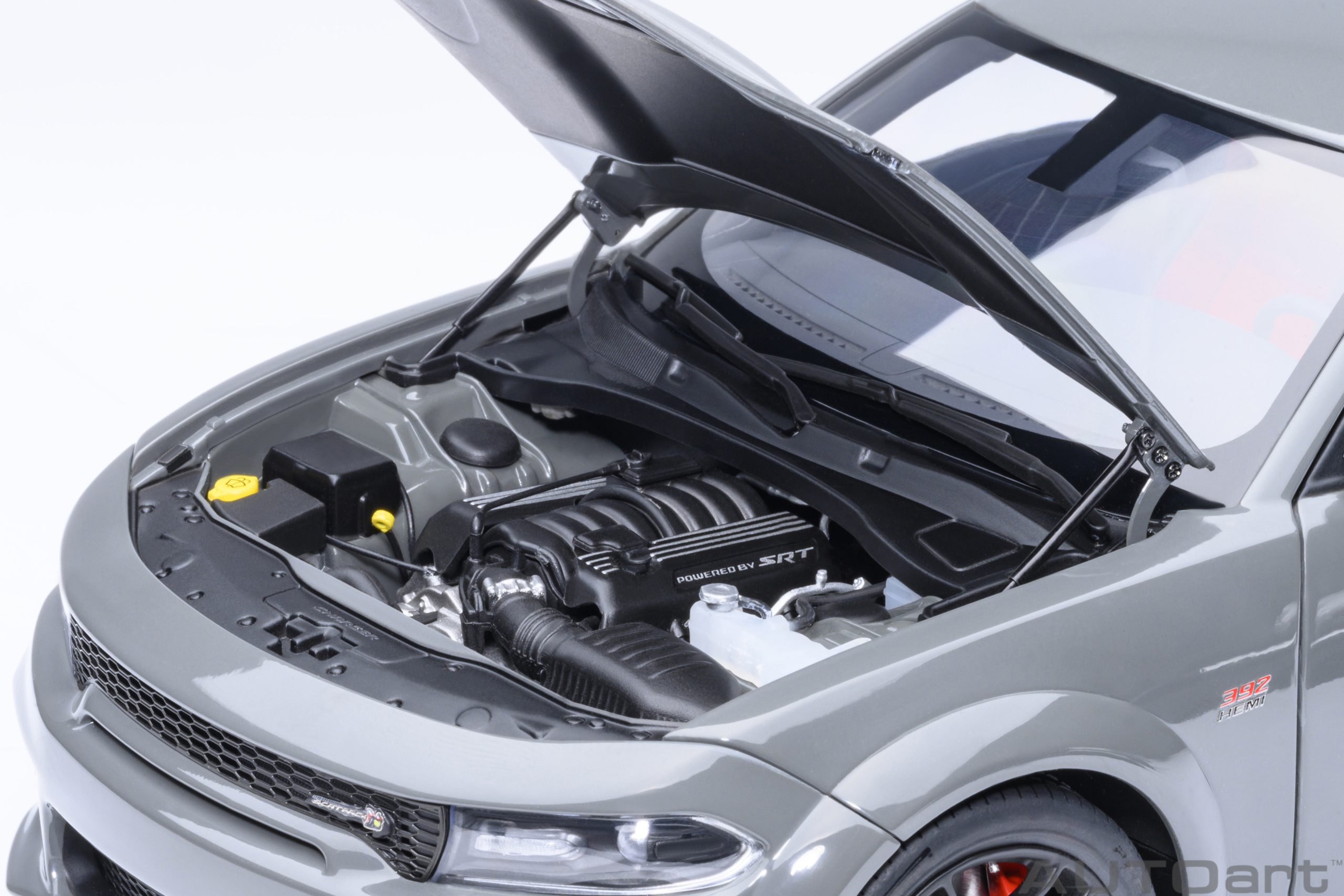 AUTOart Dodge Charger Scat Pack Widebody 1:18 - Destroyer Grey - Image 11