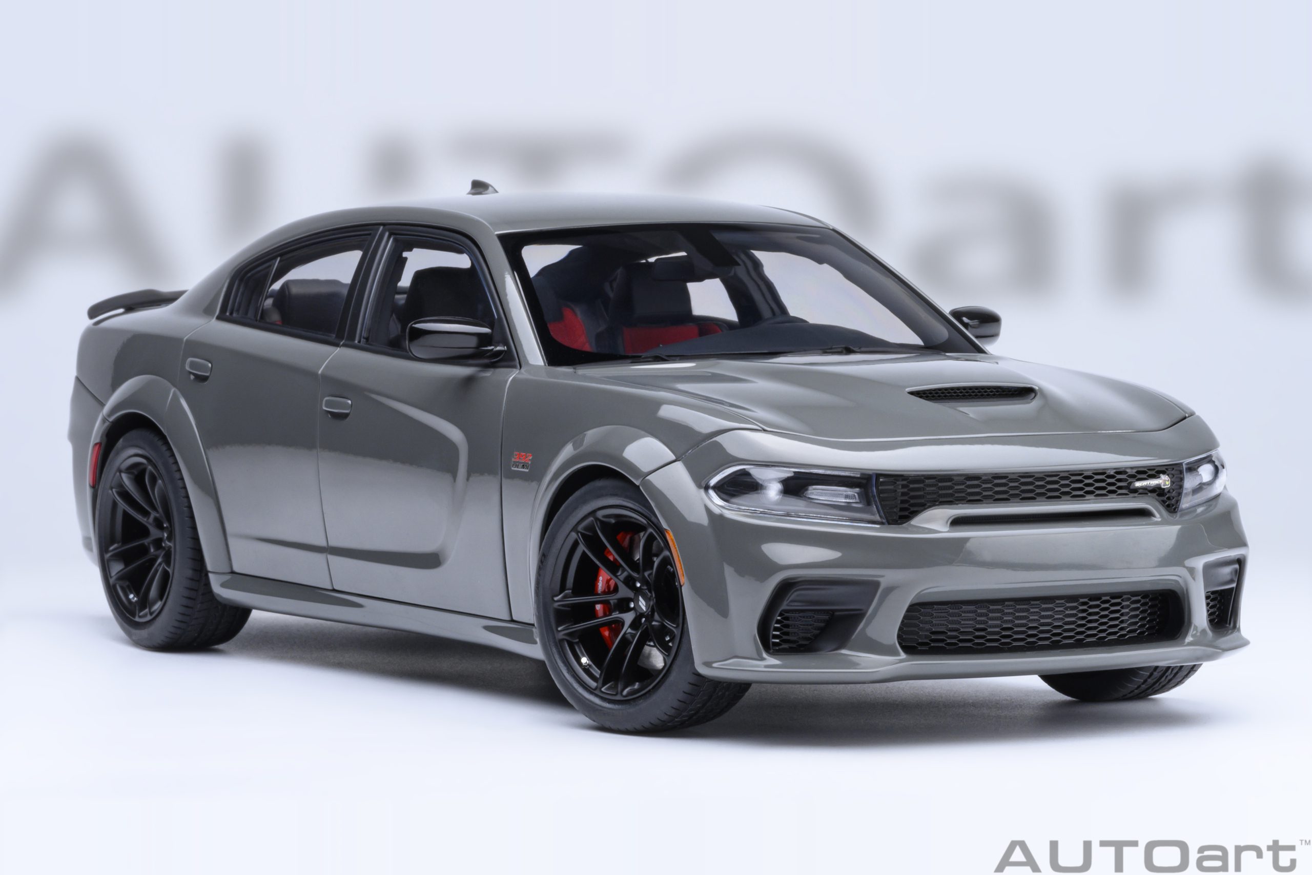 AUTOart Dodge Charger Scat Pack Widebody 1:18 - Destroyer Grey - Image 17