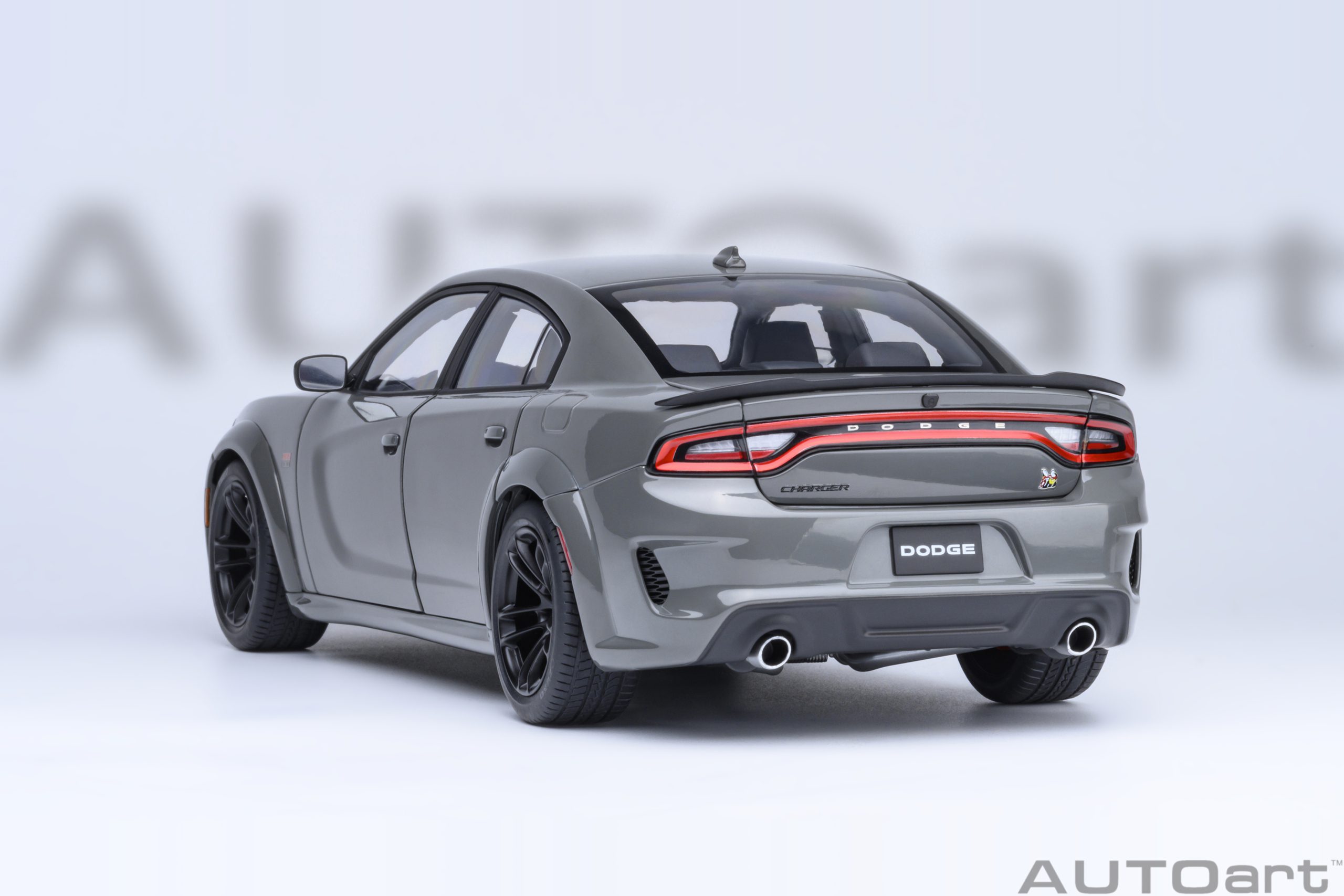 AUTOart Dodge Charger Scat Pack Widebody 1:18 - Destroyer Grey - Image 20