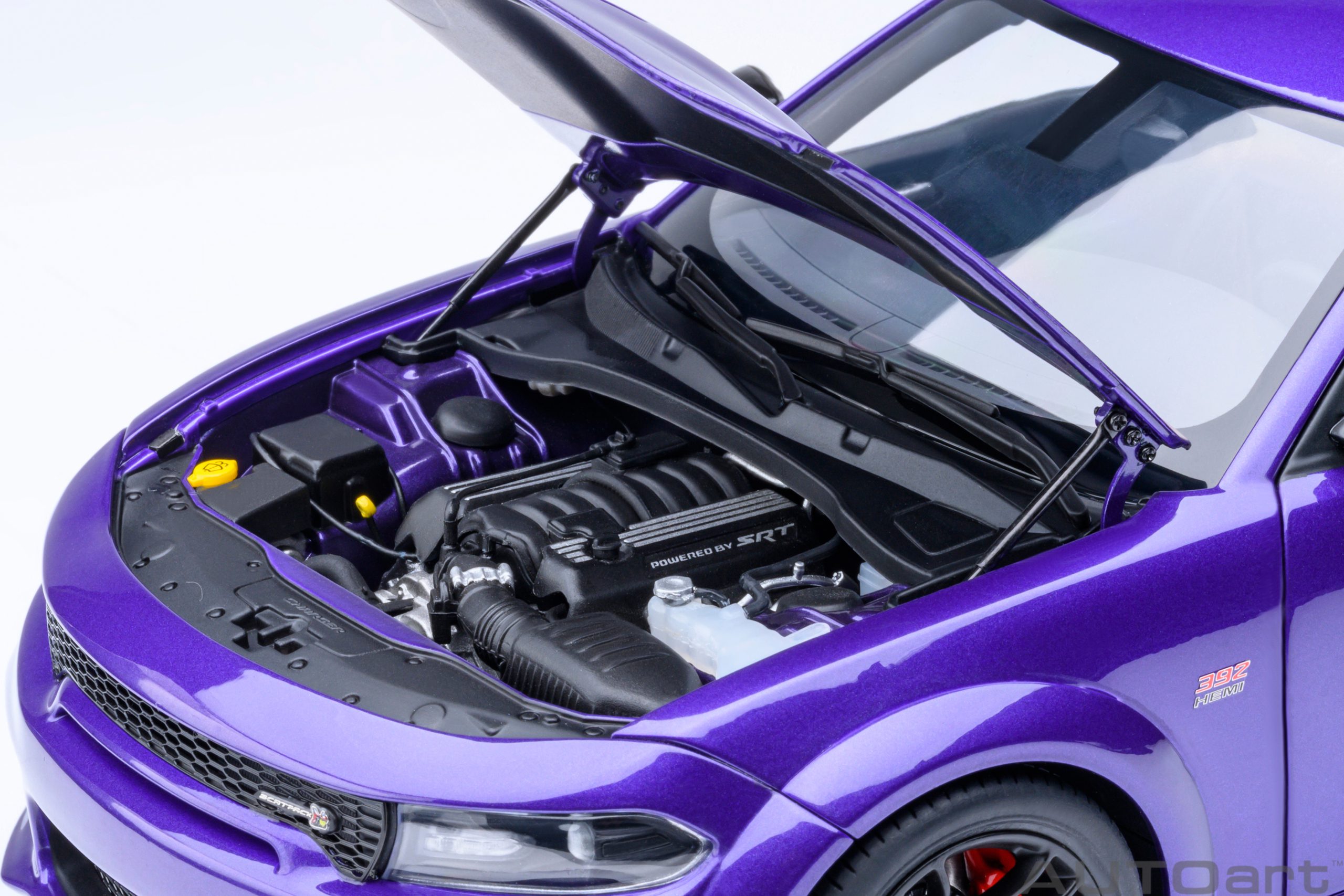AUTOart Dodge Charger Scat Pack Widebody 1:18 - Plum Crazy - Image 11