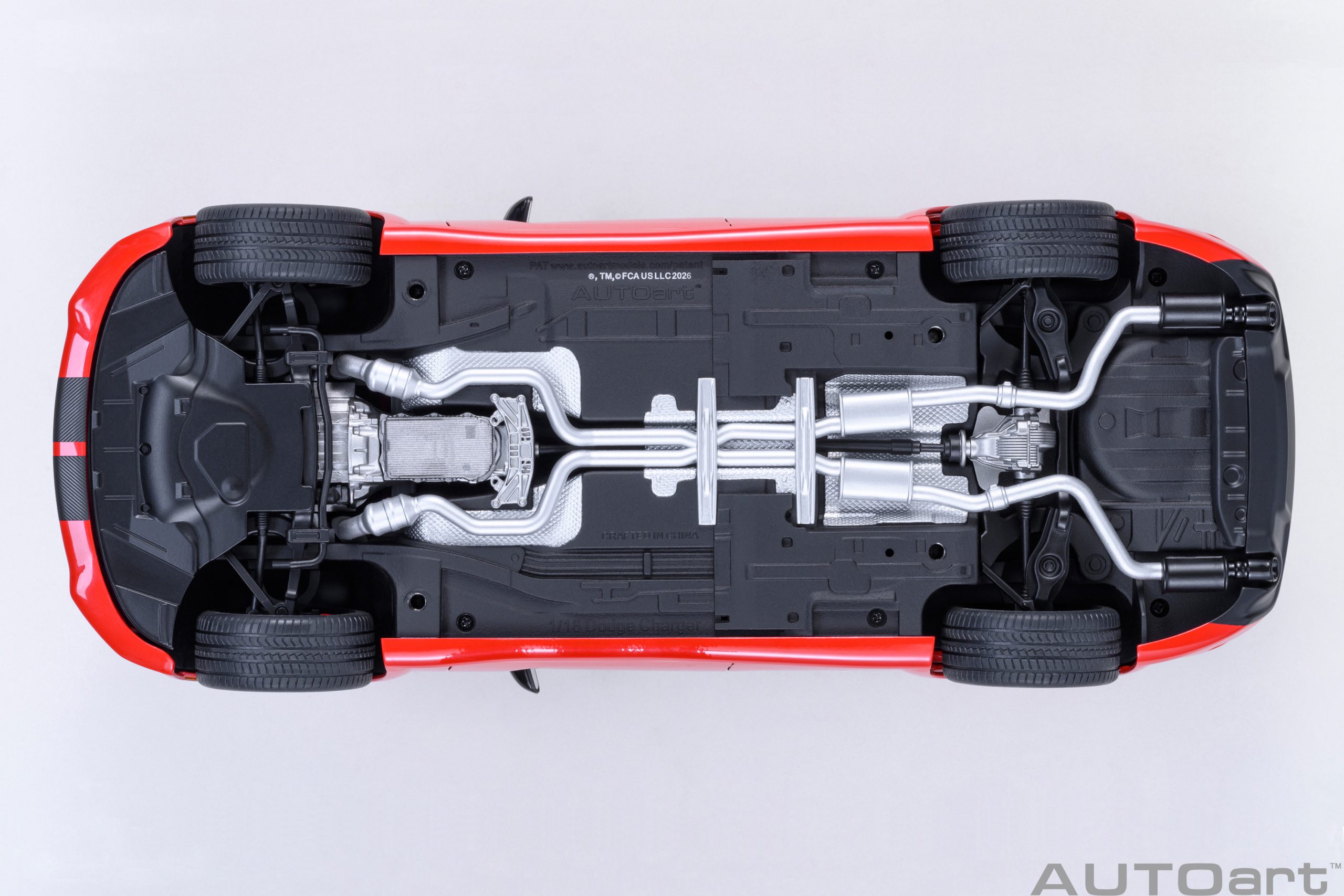 AUTOart Dodge Charger Scat Pack Widebody 1:18 - TorRed - Imagen 8