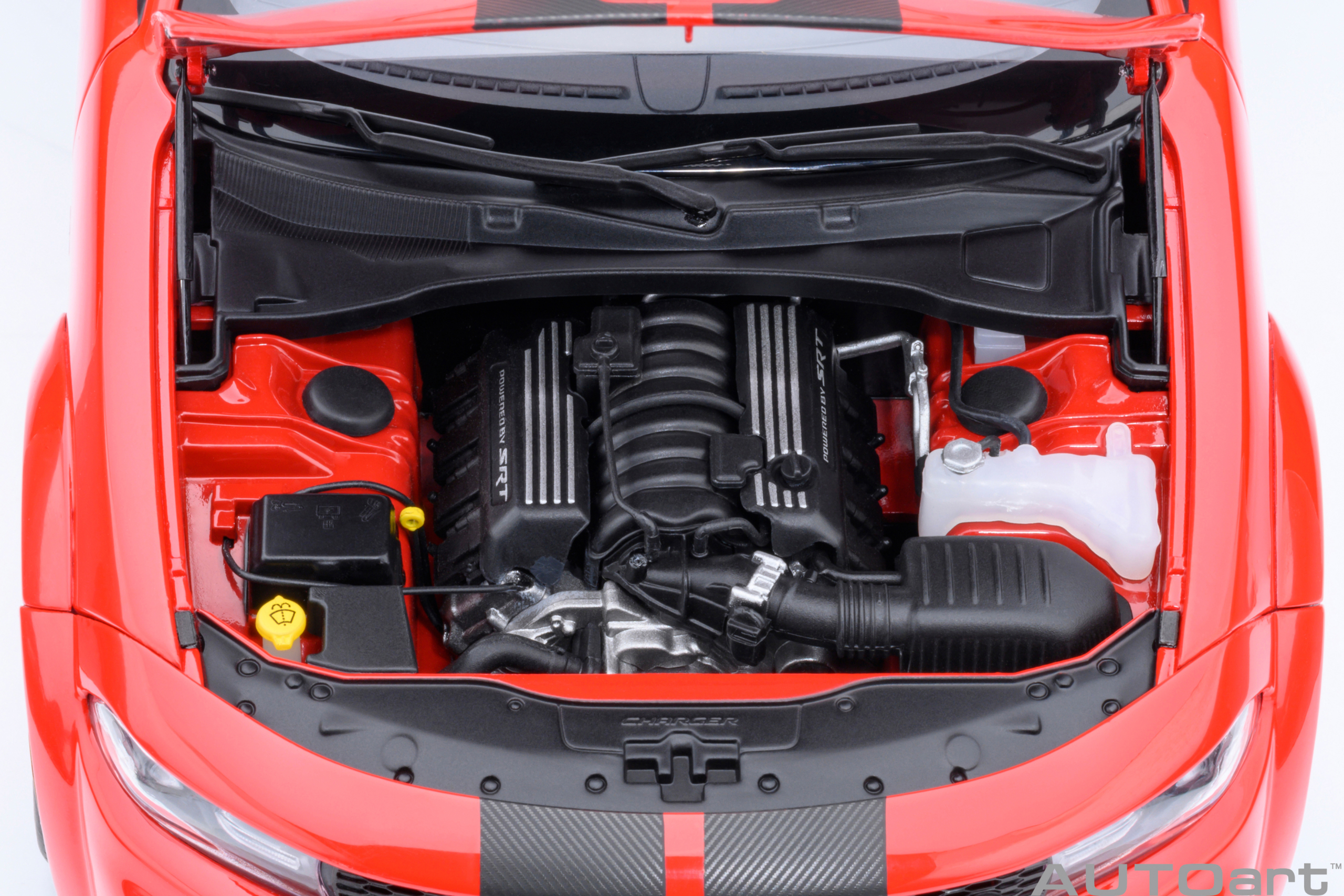 AUTOart Dodge Charger Scat Pack Widebody 1:18 - TorRed - Imagen 12