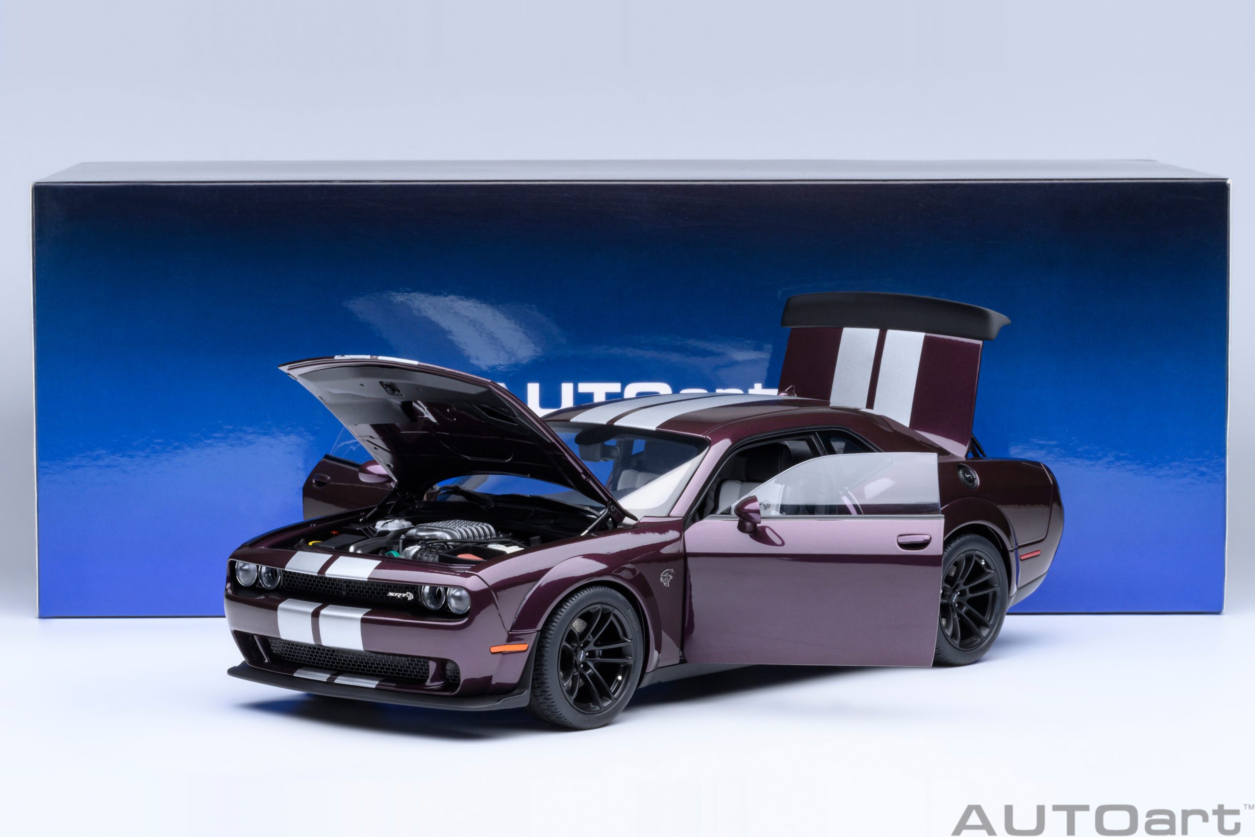 AUTOart Dodge Challenger SRT Jailbreak 2022 1:18 - Hellraisin Purple - Immagine 21