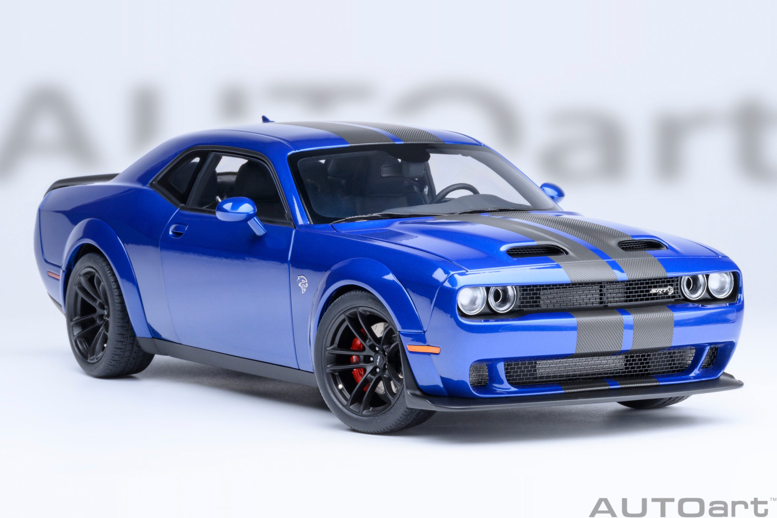 AUTOart Dodge Challenger SRT Jailbreak 2022 1:18 - Indigo Blue - Imagen 18