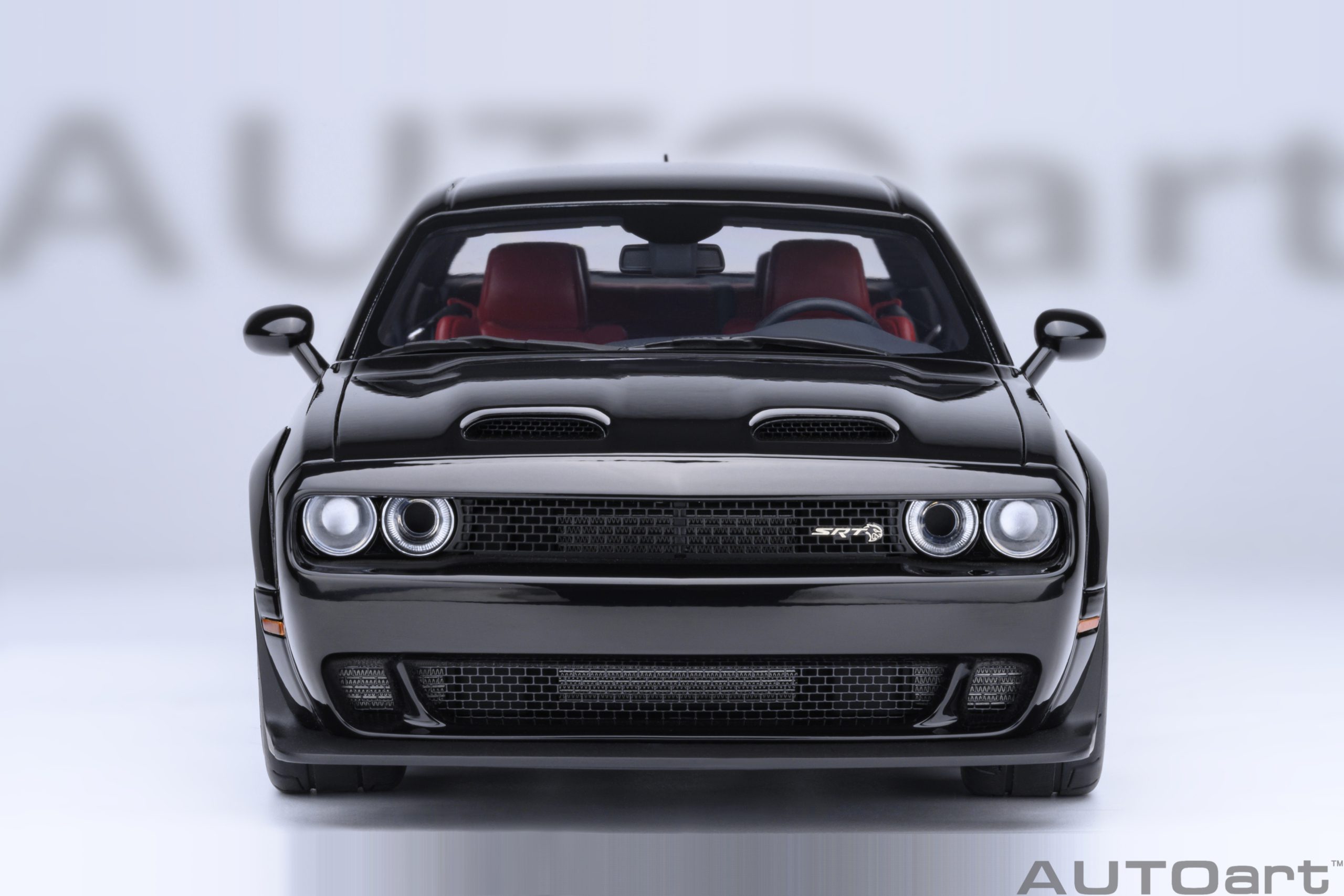 AUTOart Dodge Challenger SRT Super Stock 2023 1:18 - Pitch Black - Immagine 5