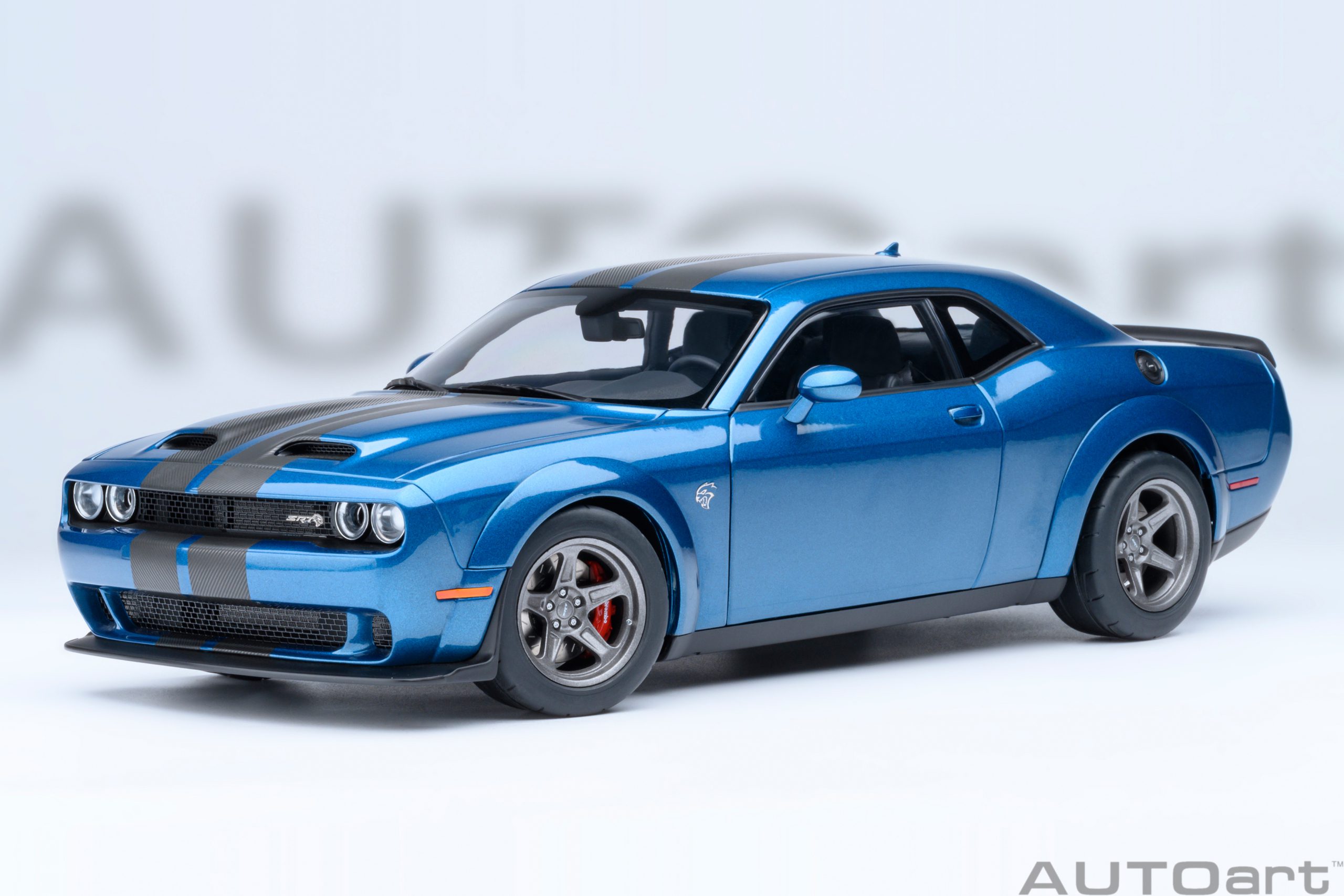 AUTOart Dodge Challenger SRT Super Stock 2023 1:18 - Frostbite