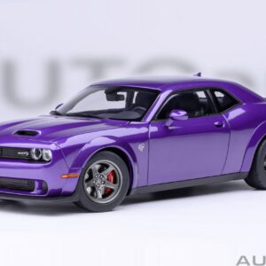 AUTOart Dodge Challenger SRT Super Stock 2023 1:18 - Plum Crazy