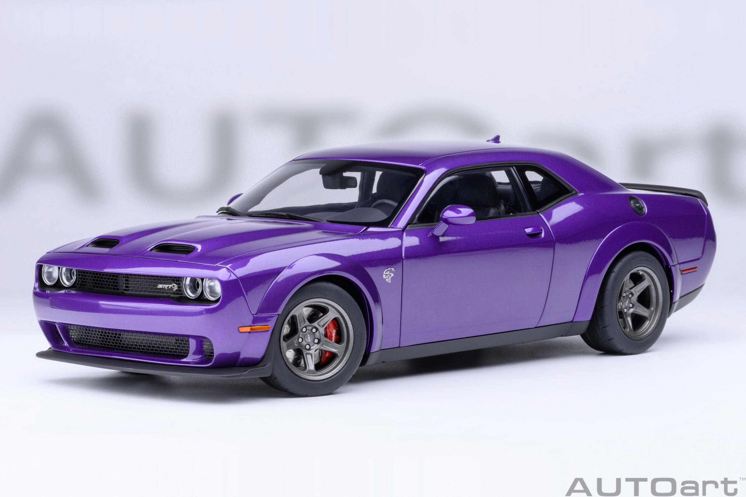AUTOart Dodge Challenger SRT Super Stock 2023 1:18 - Plum Crazy