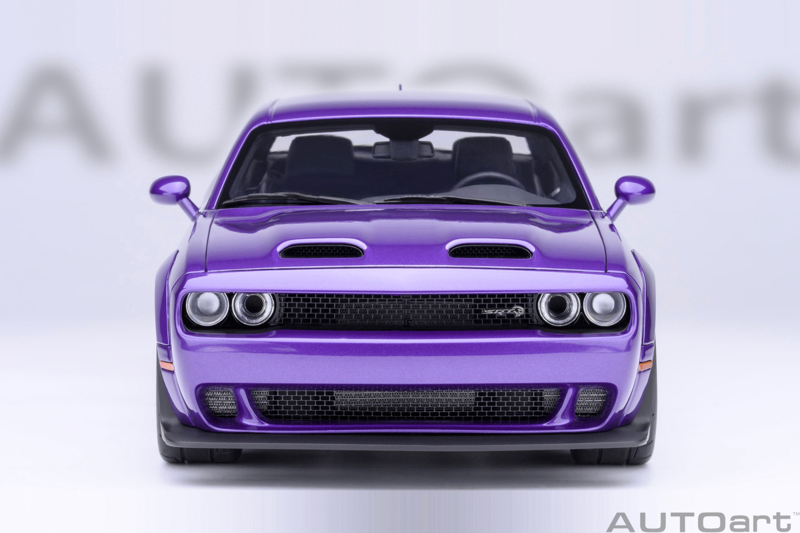 AUTOart Dodge Challenger SRT Super Stock 2023 1:18 - Plum Crazy - Image 5