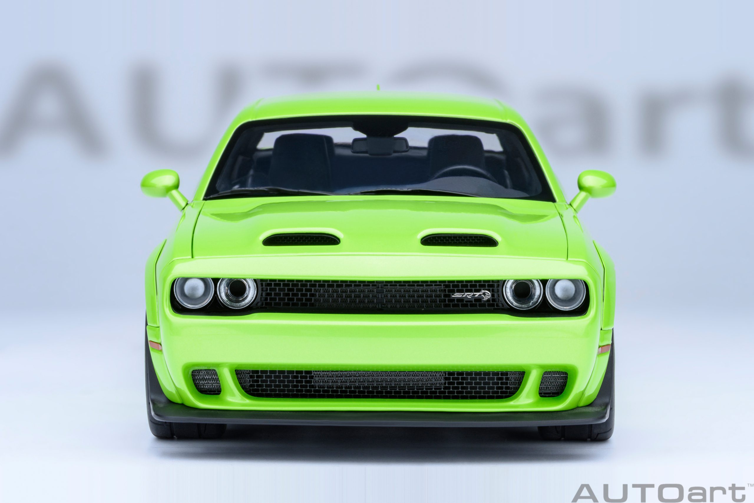 AUTOart Dodge Challenger SRT Super Stock 2023 1:18 - Sublime Green - Image 5