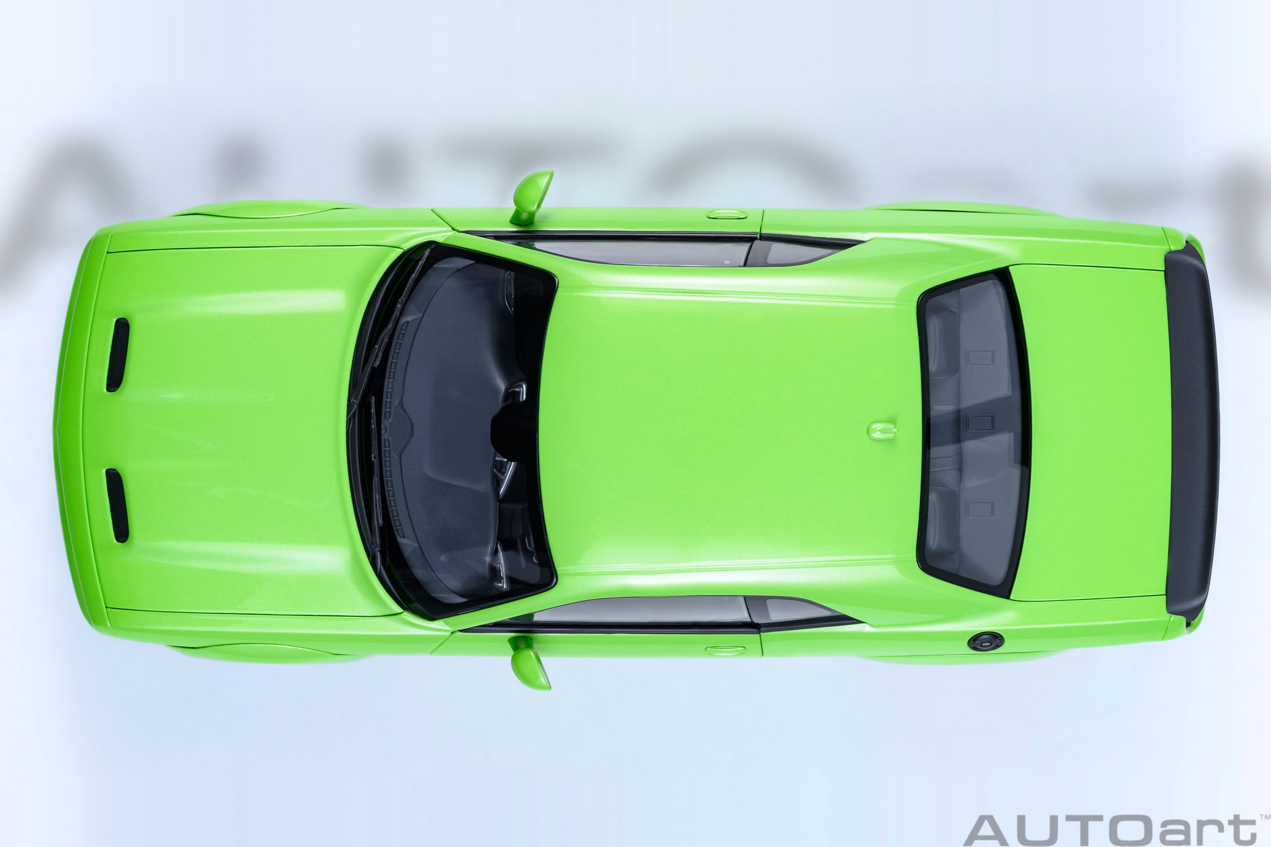 AUTOart Dodge Challenger SRT Super Stock 2023 1:18 - Sublime Green - Image 7