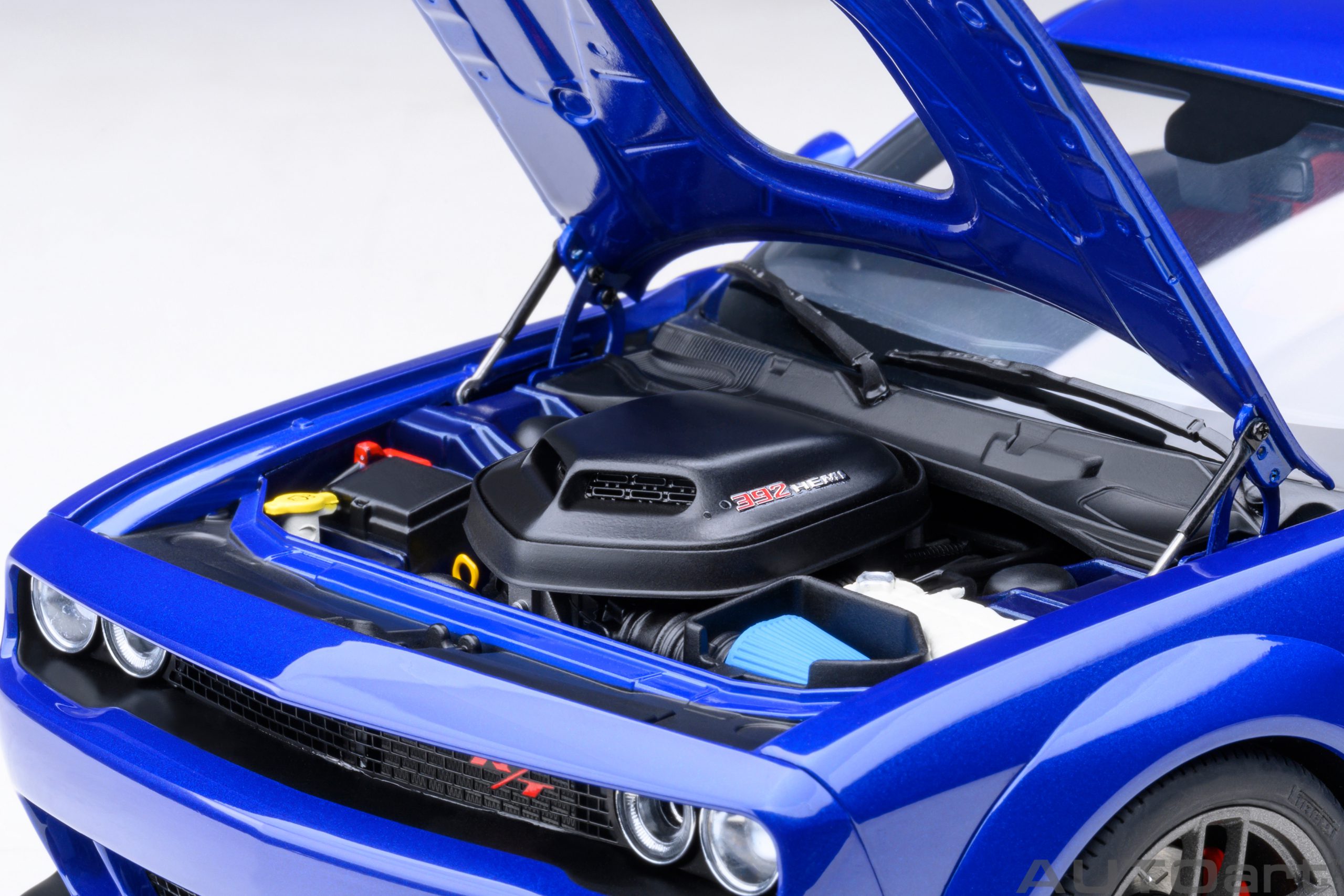 AUTOart Dodge Challenger R/T Scat Pack Shaker Widebody 2022 1:18 - Immagine 11