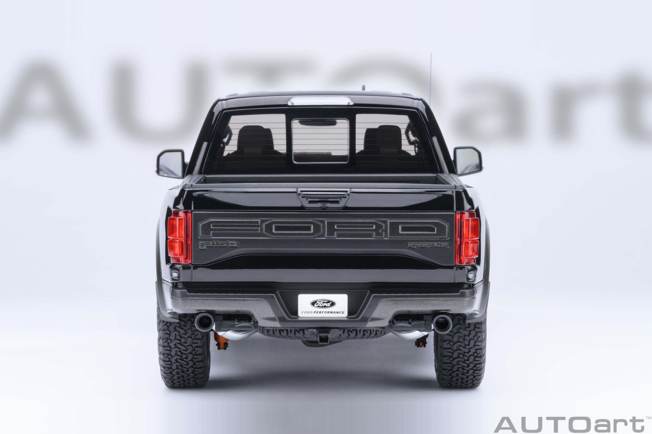 AUTOart Ford F-150 Raptor Supercrew 2019 1:18 - Agate Black - Image 6