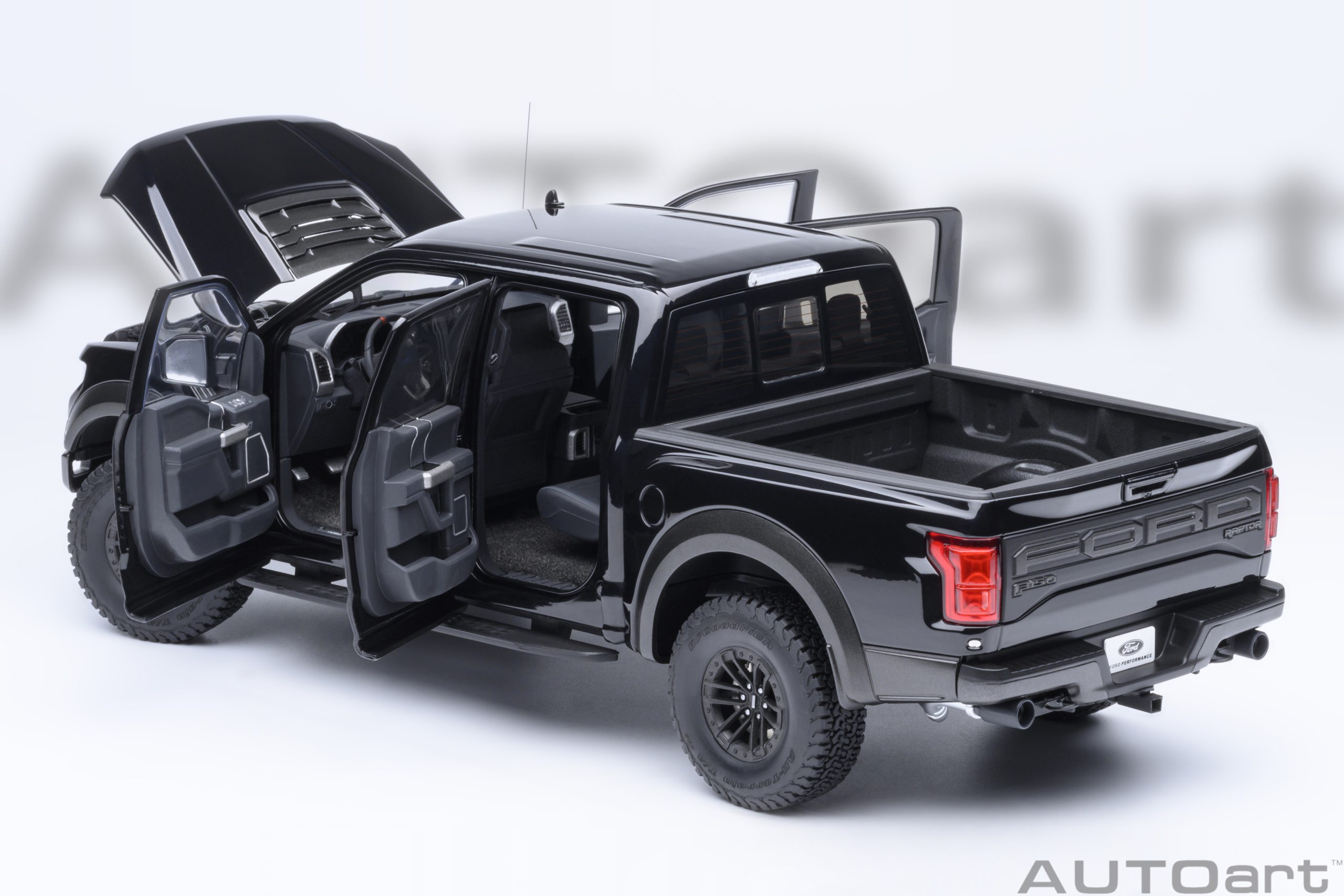 AUTOart Ford F-150 Raptor Supercrew 2019 1:18 - Agate Black - Image 16
