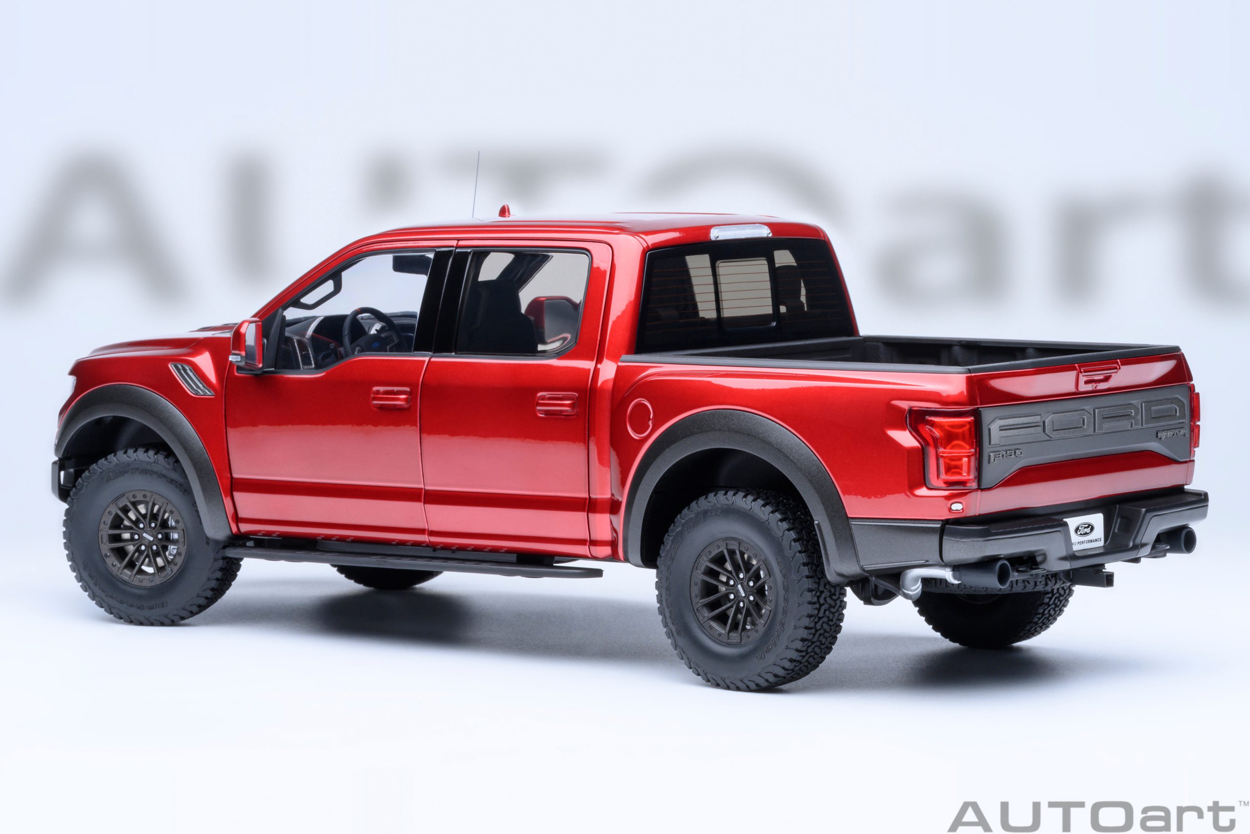 AUTOart Ford F-150 Raptor Supercrew 2019 1:18 - Ruby Red - Image 2