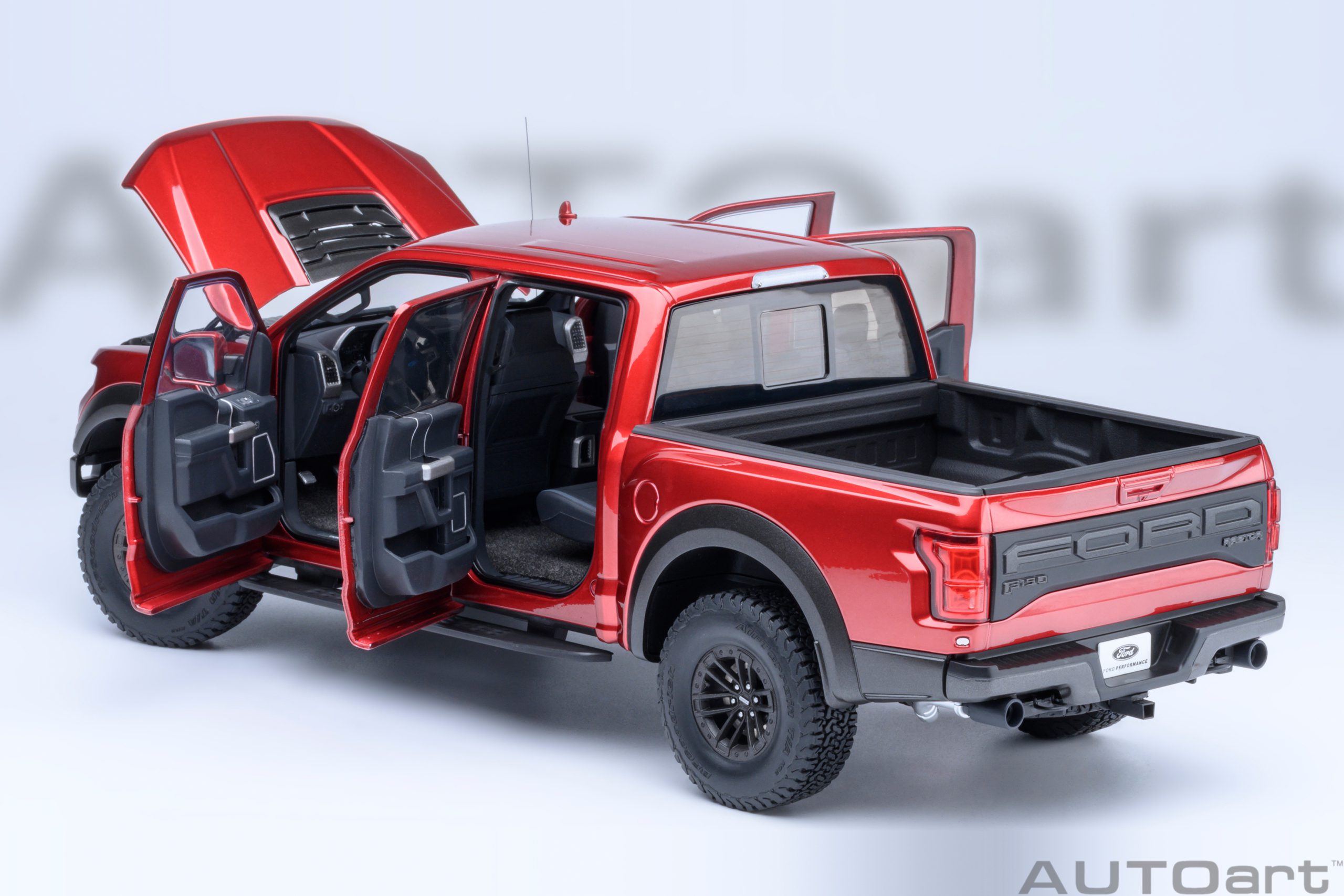 AUTOart Ford F-150 Raptor Supercrew 2019 1:18 - Ruby Red - Image 16