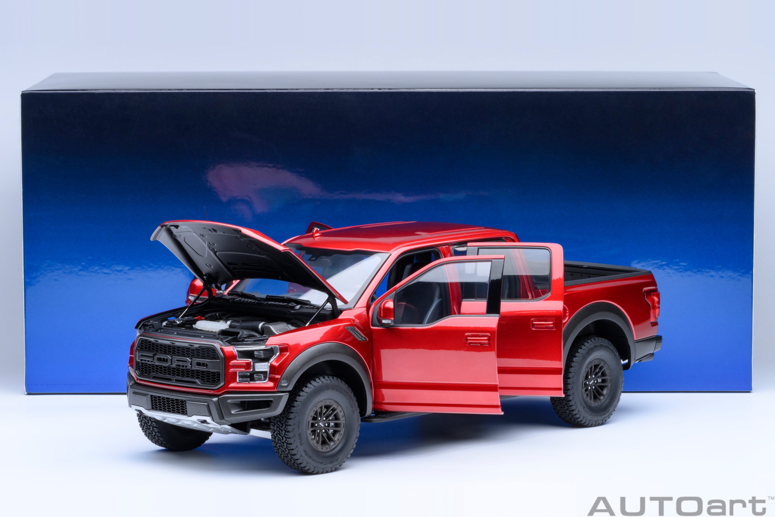 AUTOart Ford F-150 Raptor Supercrew 2019 1:18 - Ruby Red - Image 21