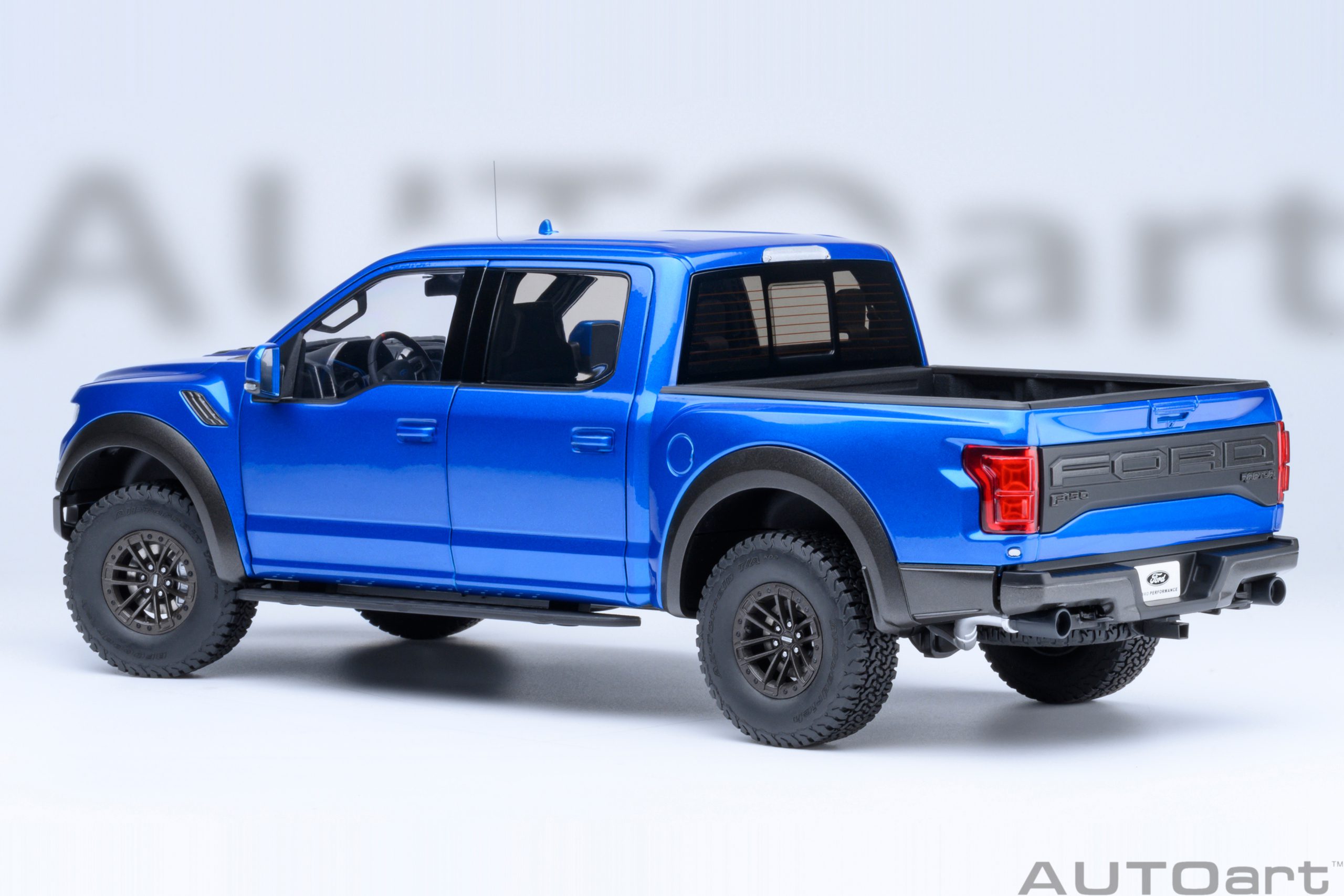AUTOart Ford F-150 Raptor Supercrew 2019 1:18 - Velocity Blue - Image 2