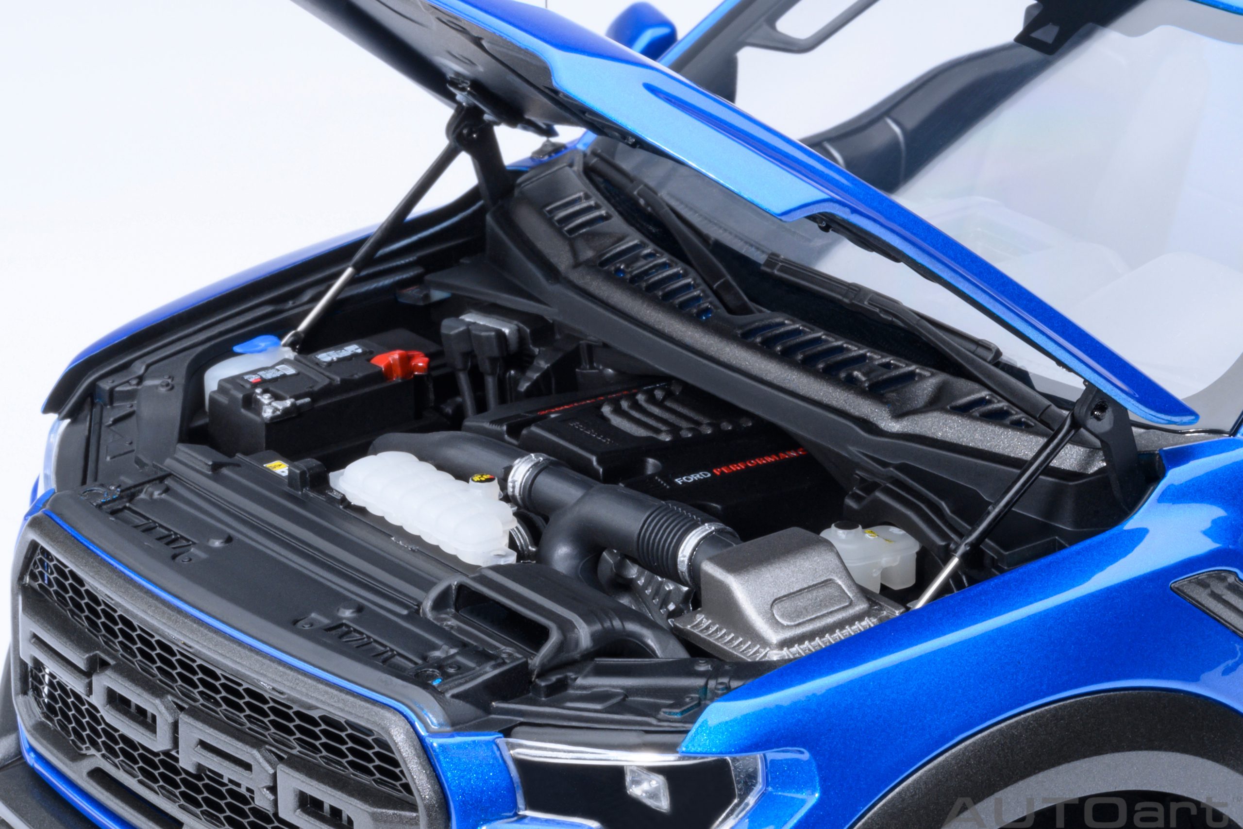 AUTOart Ford F-150 Raptor Supercrew 2019 1:18 - Velocity Blue - Image 11