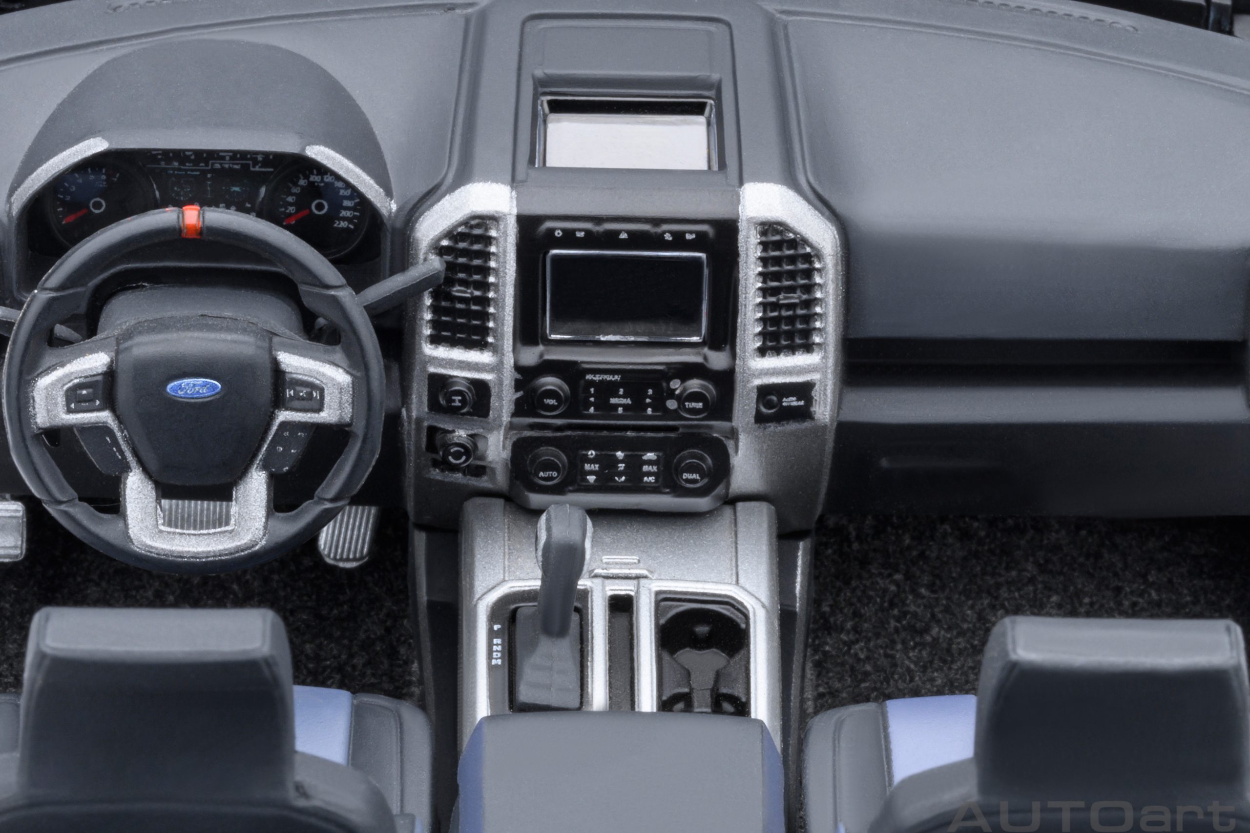 AUTOart Ford F-150 Raptor Supercrew 2019 1:18 - Velocity Blue - Image 14
