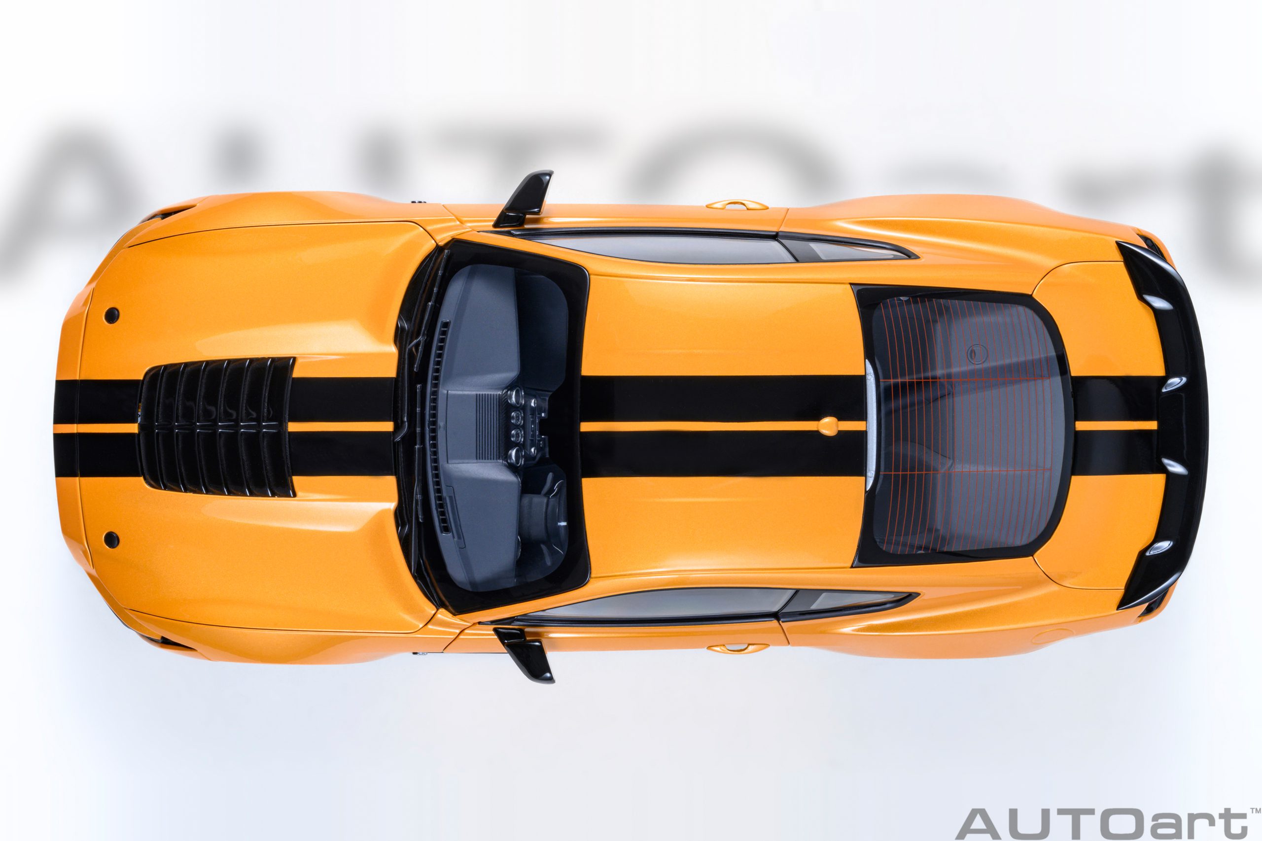 AUTOart Ford Mustang Shelby GT500 1:18 - Cyber Orange - Image 7