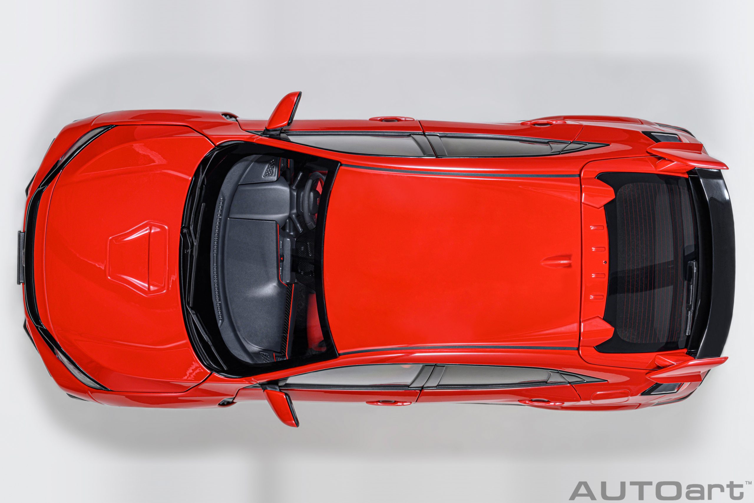 AUTOart Honda Civic Type R (FK 8) 2021 1:18 - Flame Red - Image 7