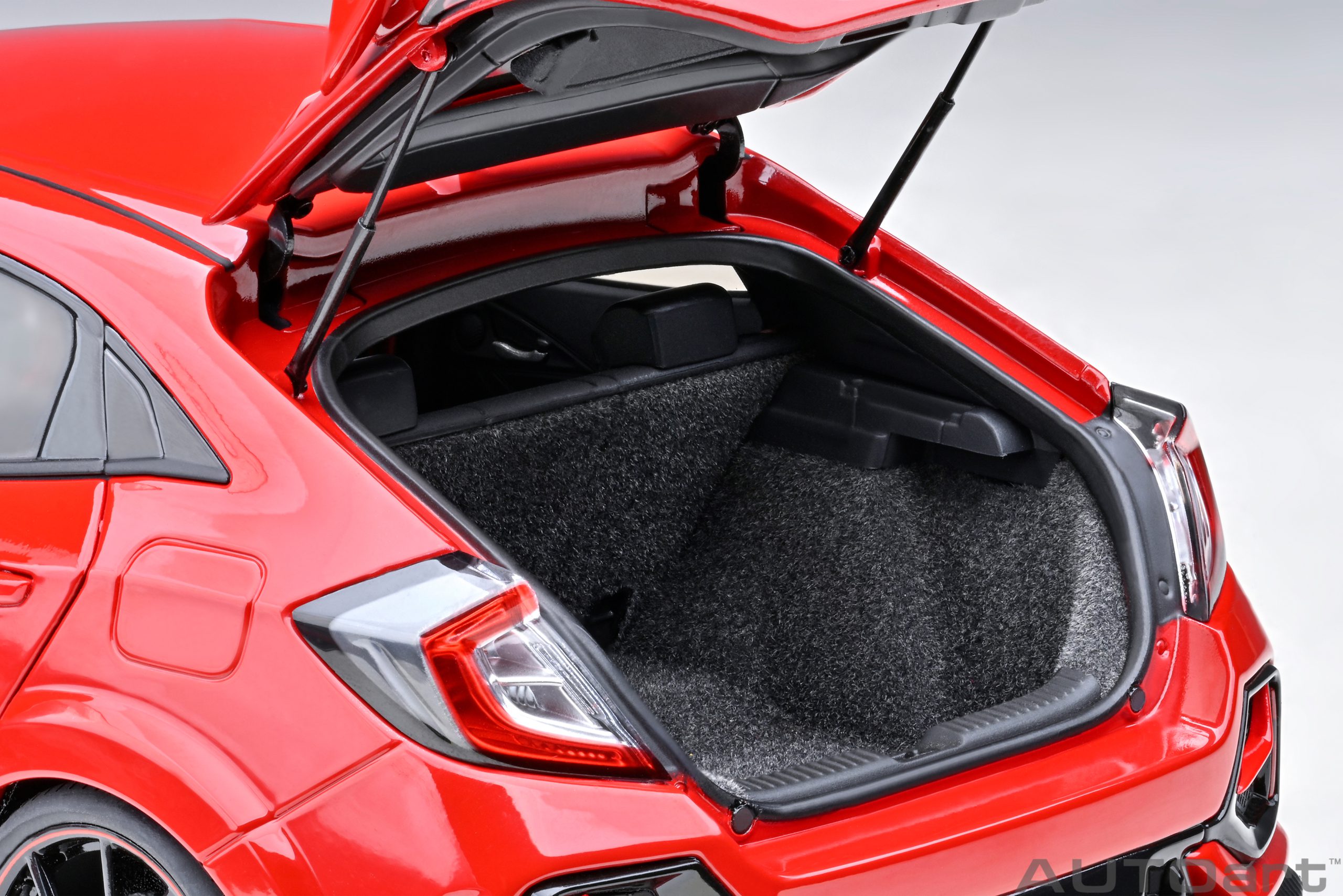 AUTOart Honda Civic Type R (FK 8) 2021 1:18 - Flame Red - Image 12