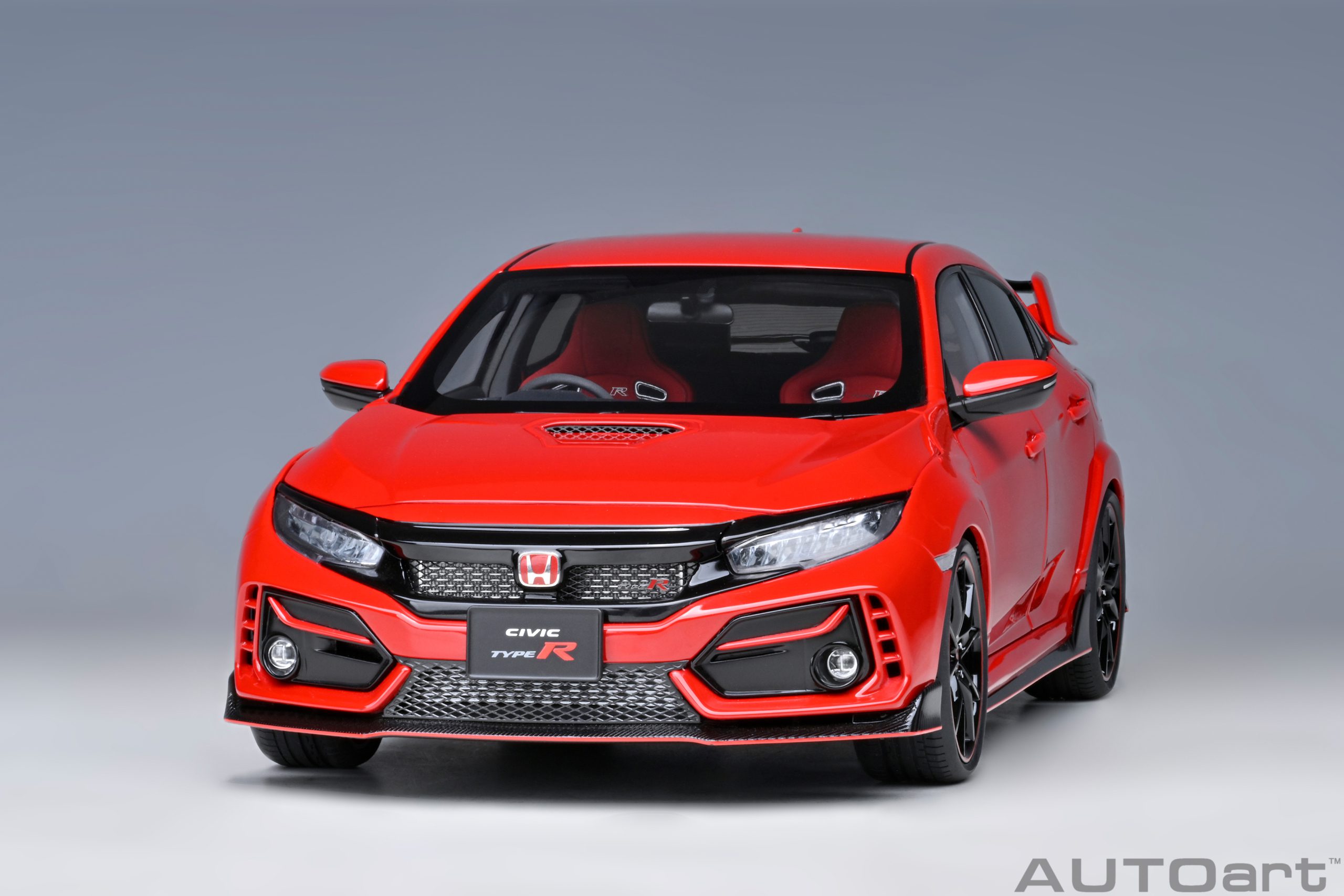 AUTOart Honda Civic Type R (FK 8) 2021 1:18 - Flame Red - Image 18