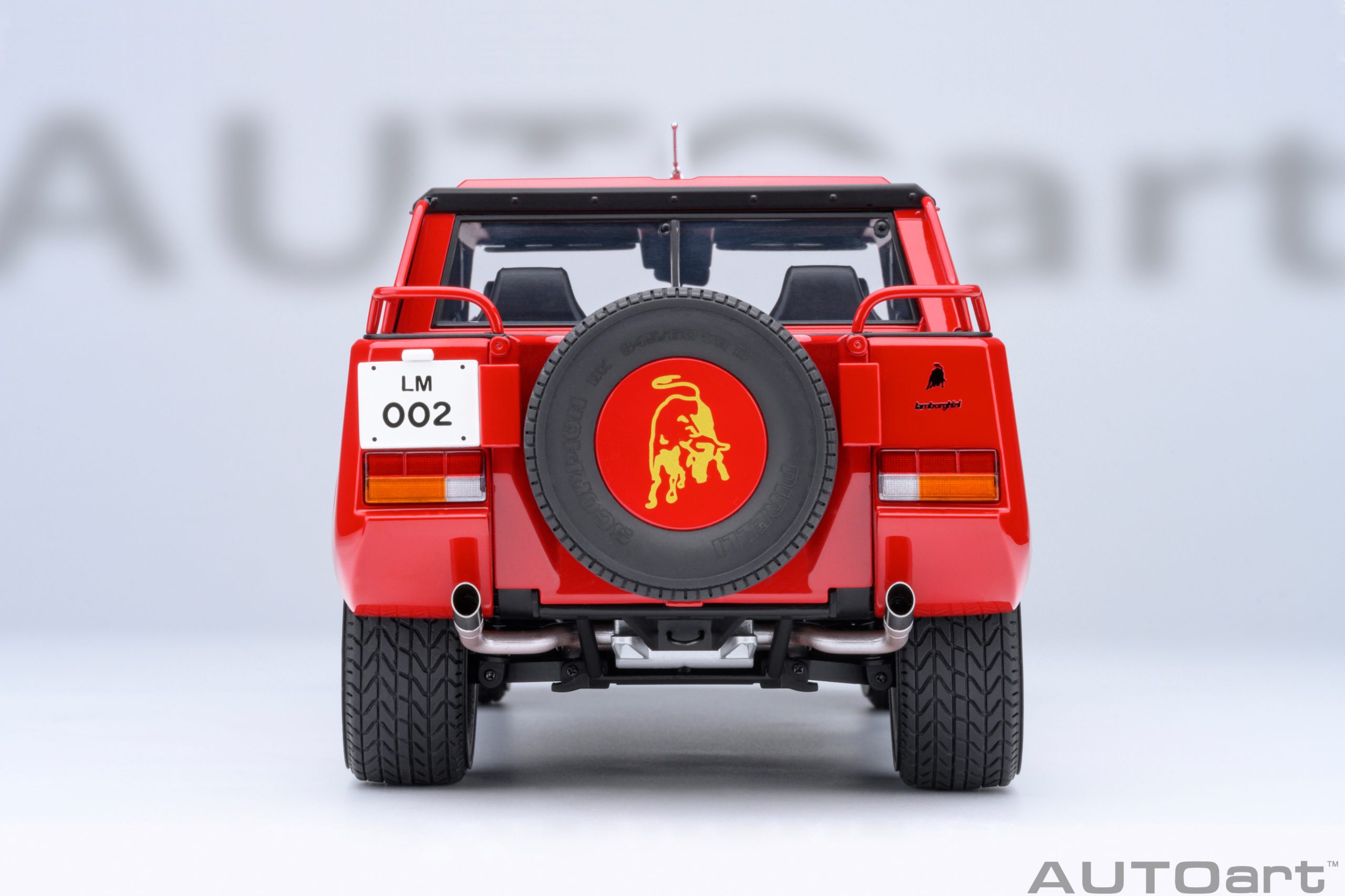 AUTOart Lamborghini LM002 1:18 - Seville Red - Imagen 6