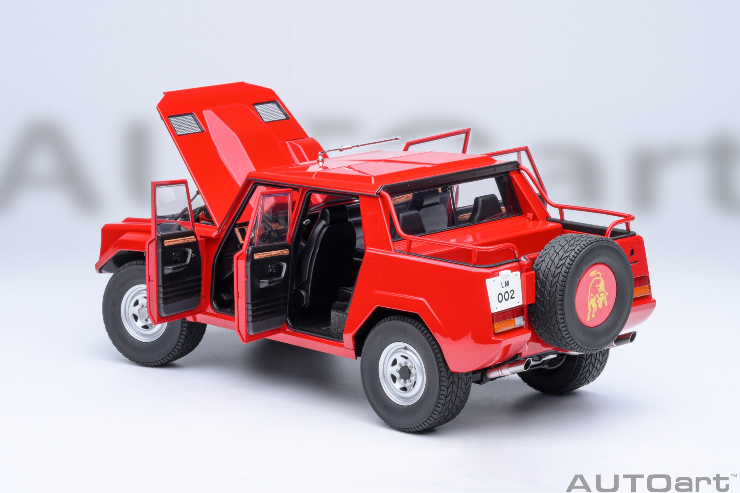 AUTOart Lamborghini LM002 1:18 - Seville Red - Imagen 16