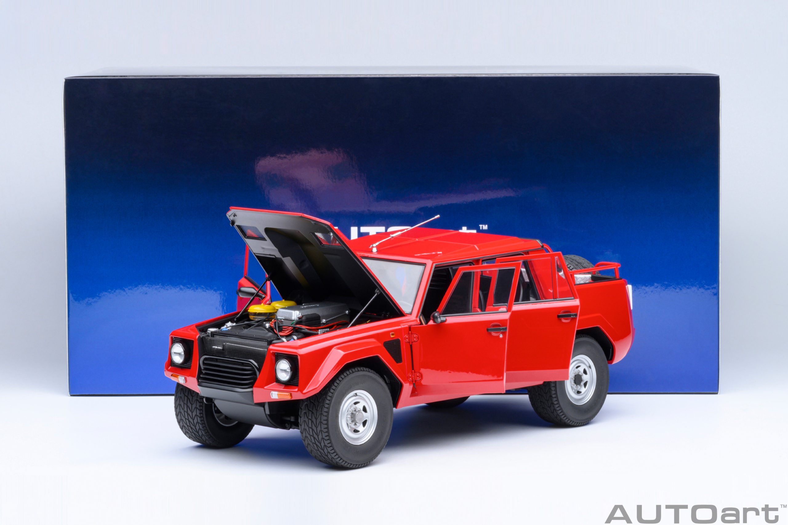 AUTOart Lamborghini LM002 1:18 - Seville Red - Imagen 21