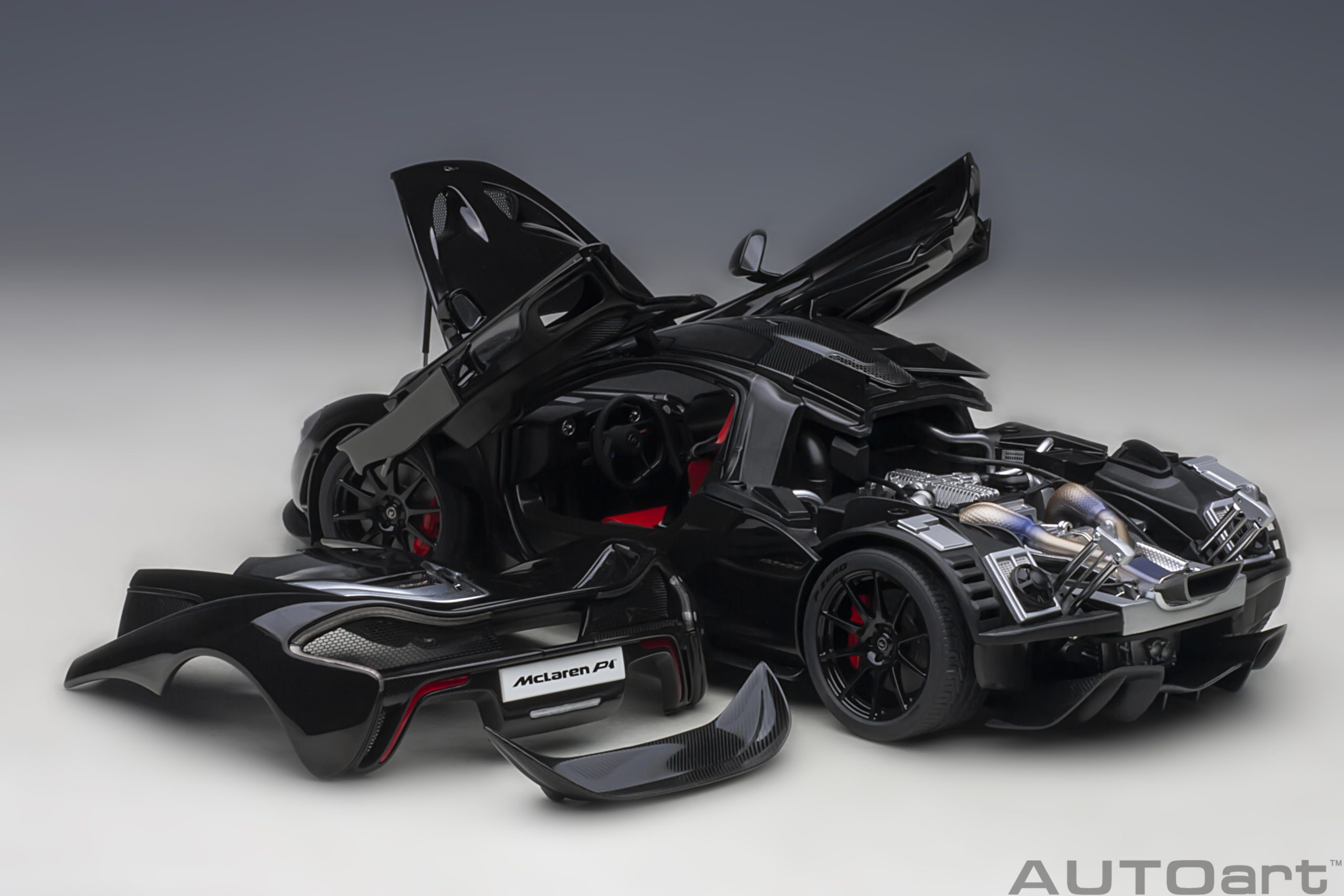 AUTOart McLaren P1 2013 1:18 - Fire Black - Imagen 19
