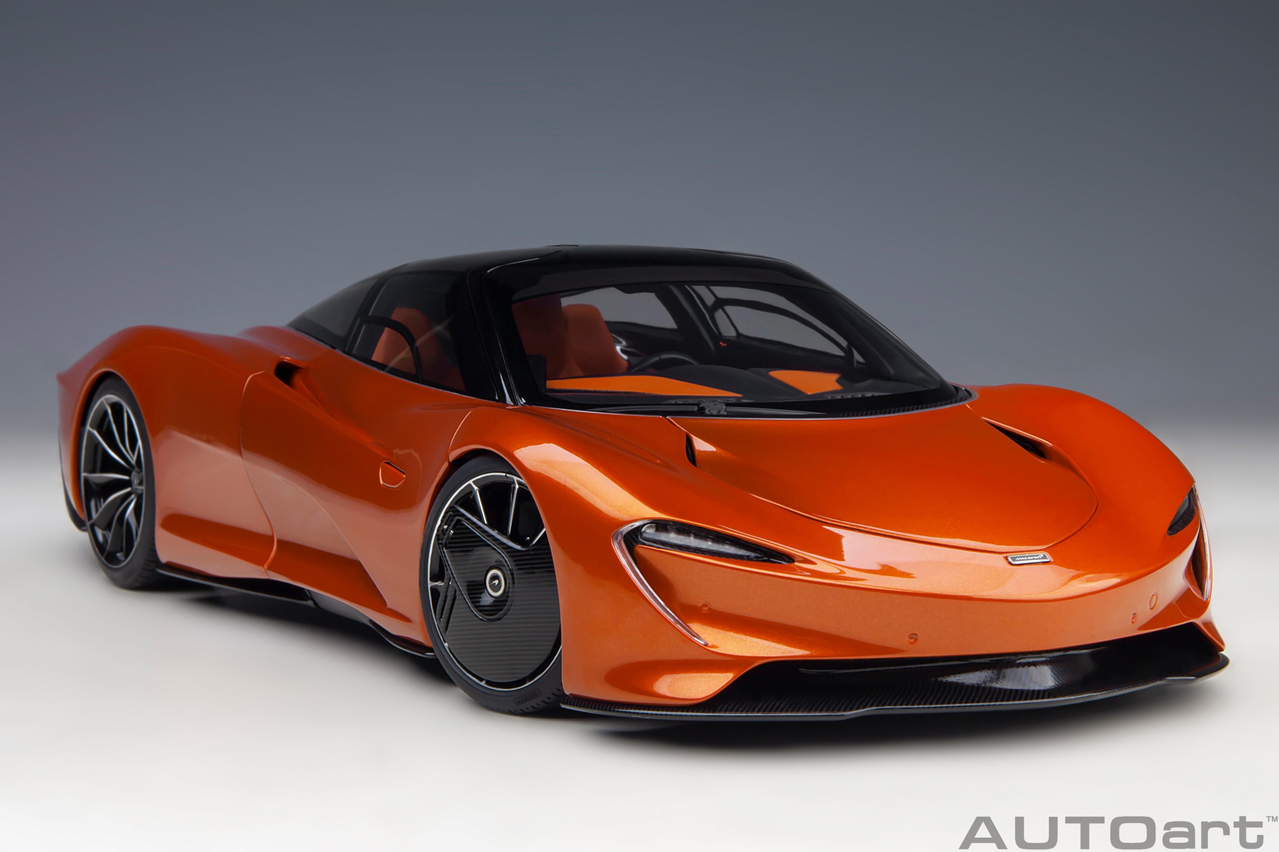 AUTOart McLaren Speedtail 1:18 - Volcano Orange - Image 23