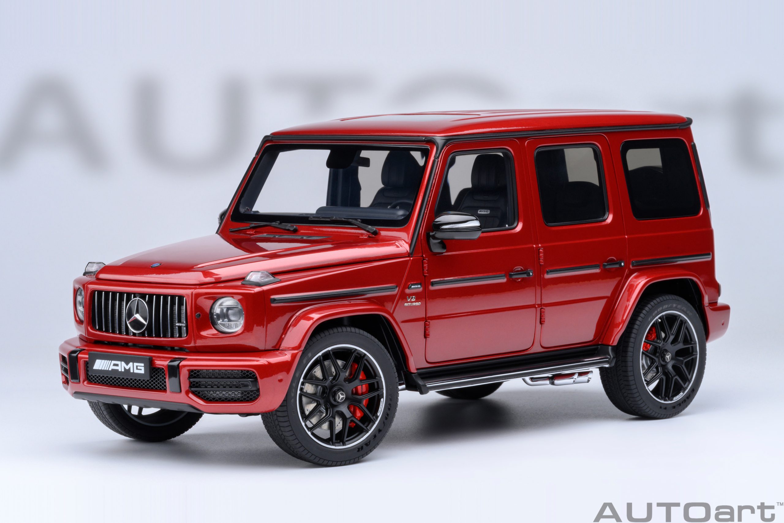 AUTOart Mercedes-AMG G63 2019 1:18 - Designo Cardinal Red Metallic