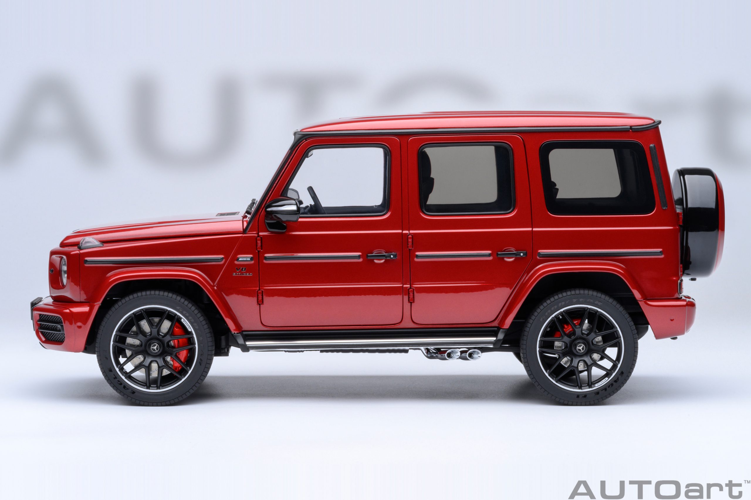 AUTOart Mercedes-AMG G63 2019 1:18 - Designo Cardinal Red Metallic - Image 3