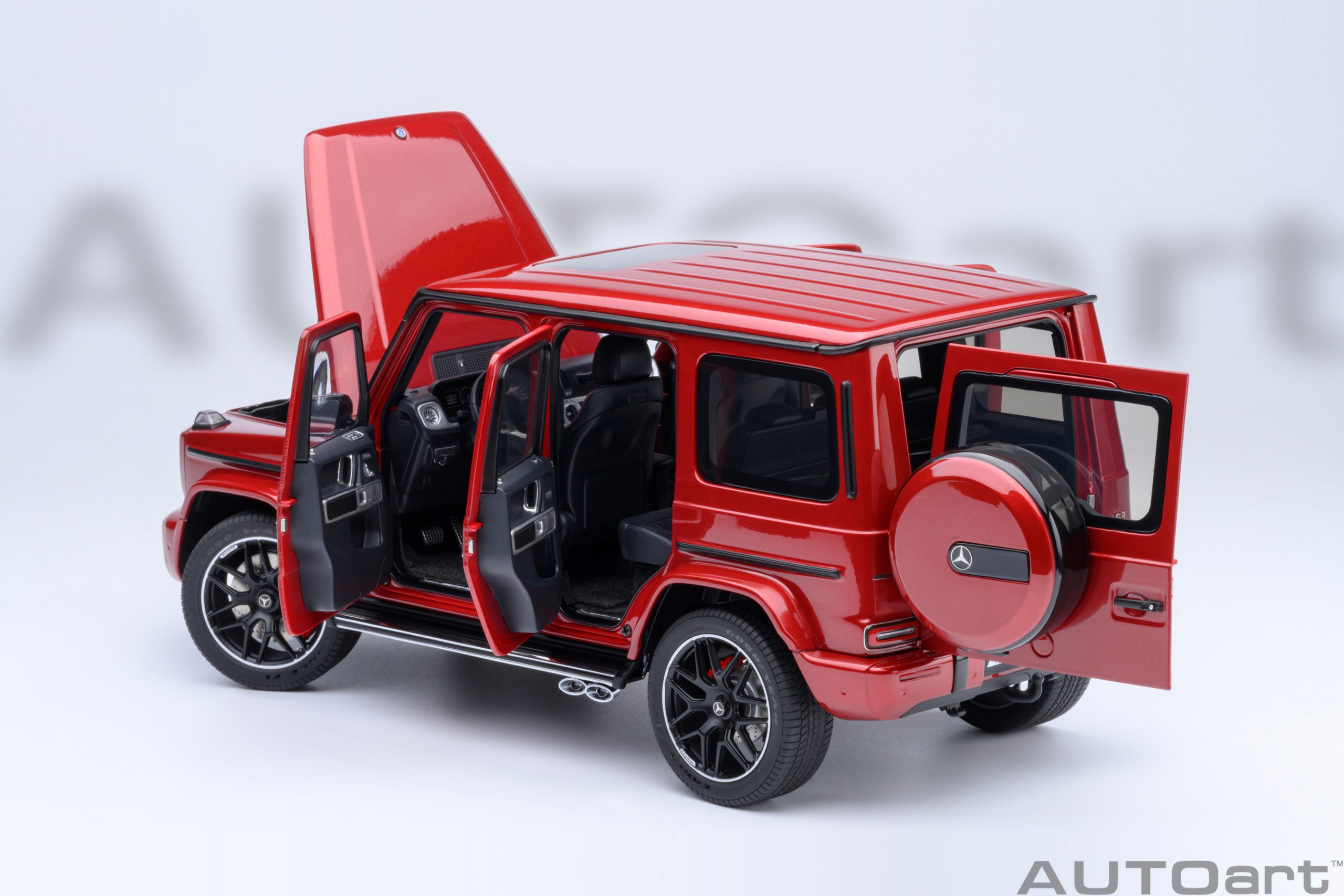 AUTOart Mercedes-AMG G63 2019 1:18 - Designo Cardinal Red Metallic - Image 16