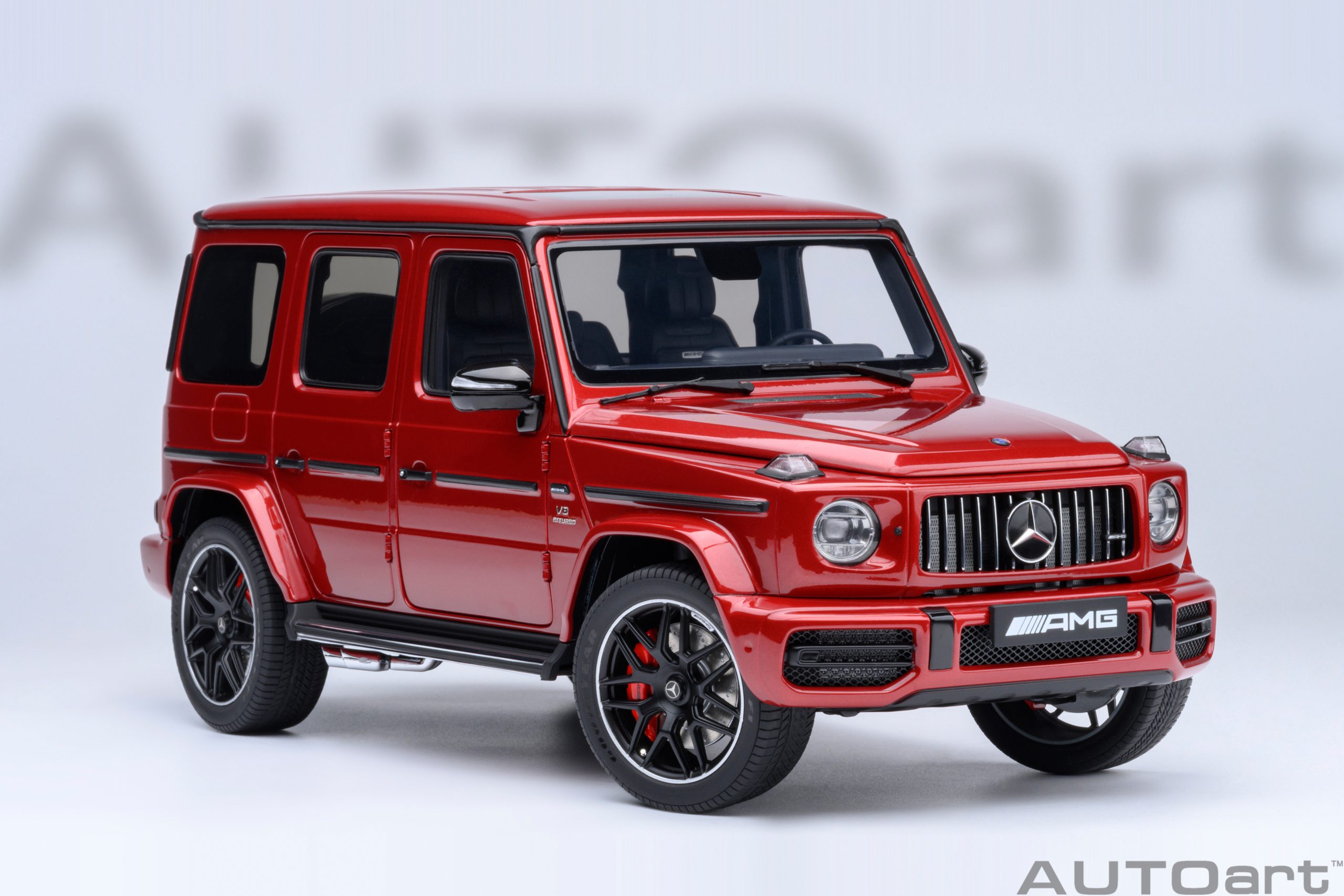 AUTOart Mercedes-AMG G63 2019 1:18 - Designo Cardinal Red Metallic - Image 18