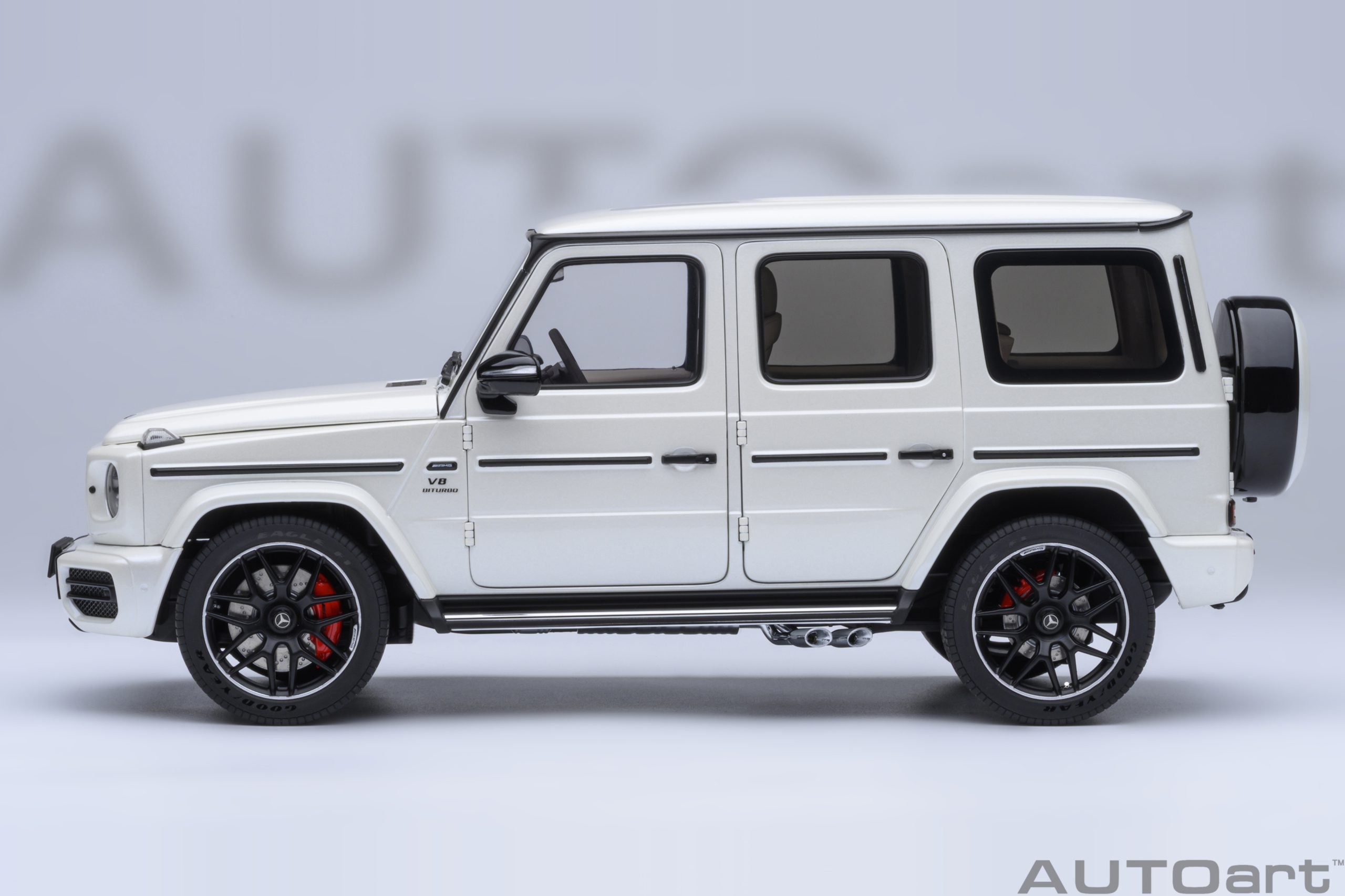 AUTOart Mercedes-AMG G63 2019 1:18 - Designo Brilliant White Metallic - Image 3