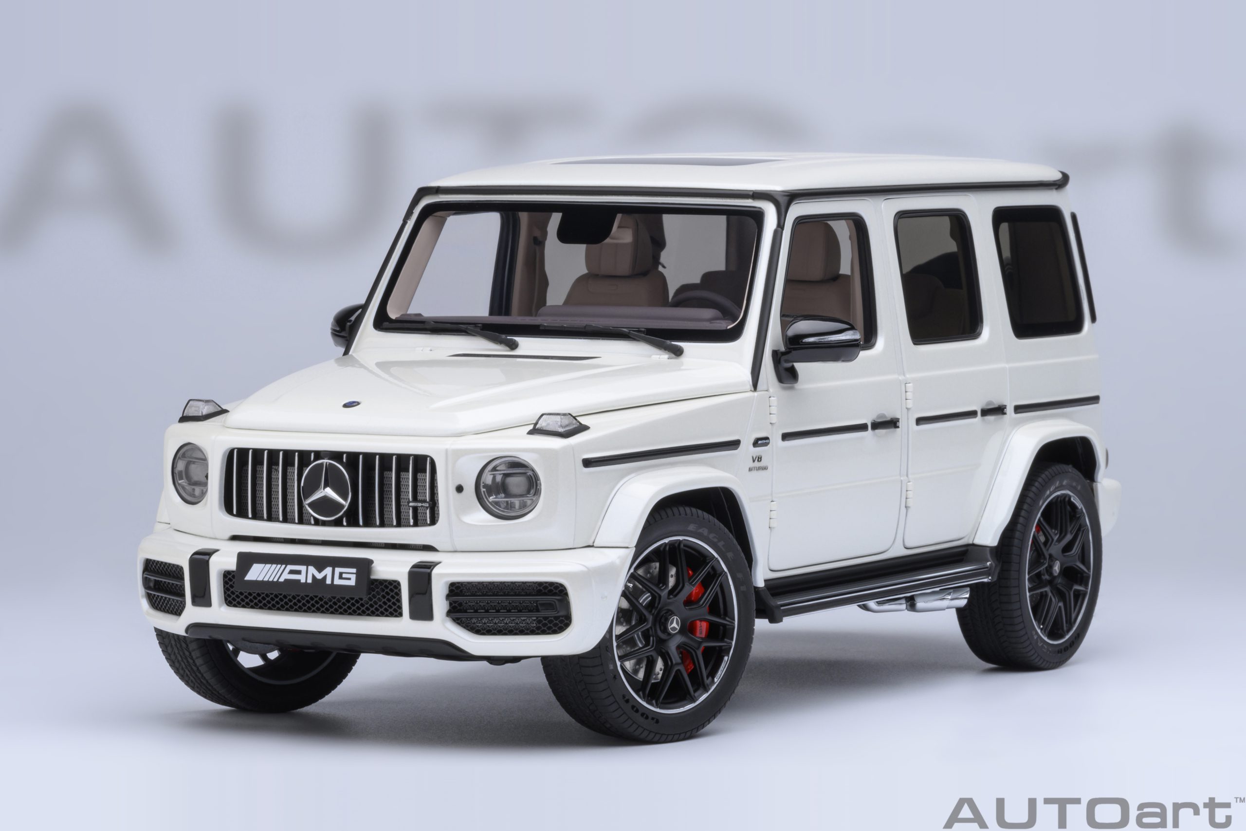 AUTOart Mercedes-AMG G63 2019 1:18 - Designo Brilliant White Metallic - Image 17